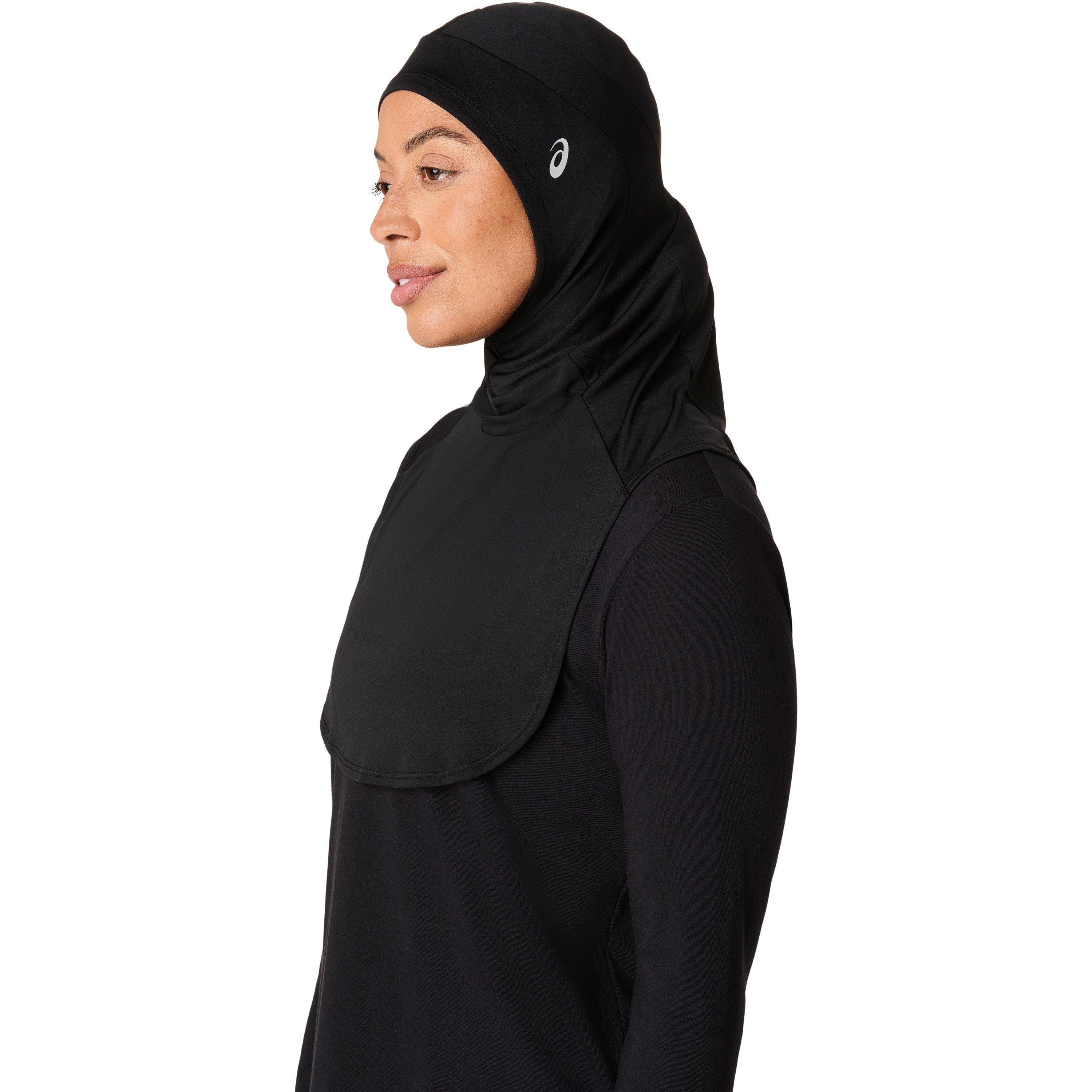 Black - Asics - Perform Sports Hijab - 3