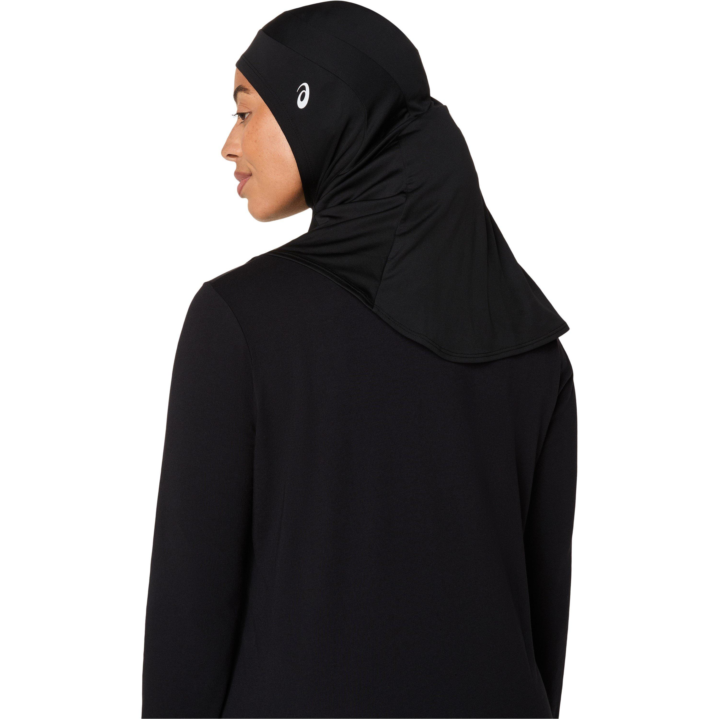 Black - Asics - Perform Sports Hijab - 4