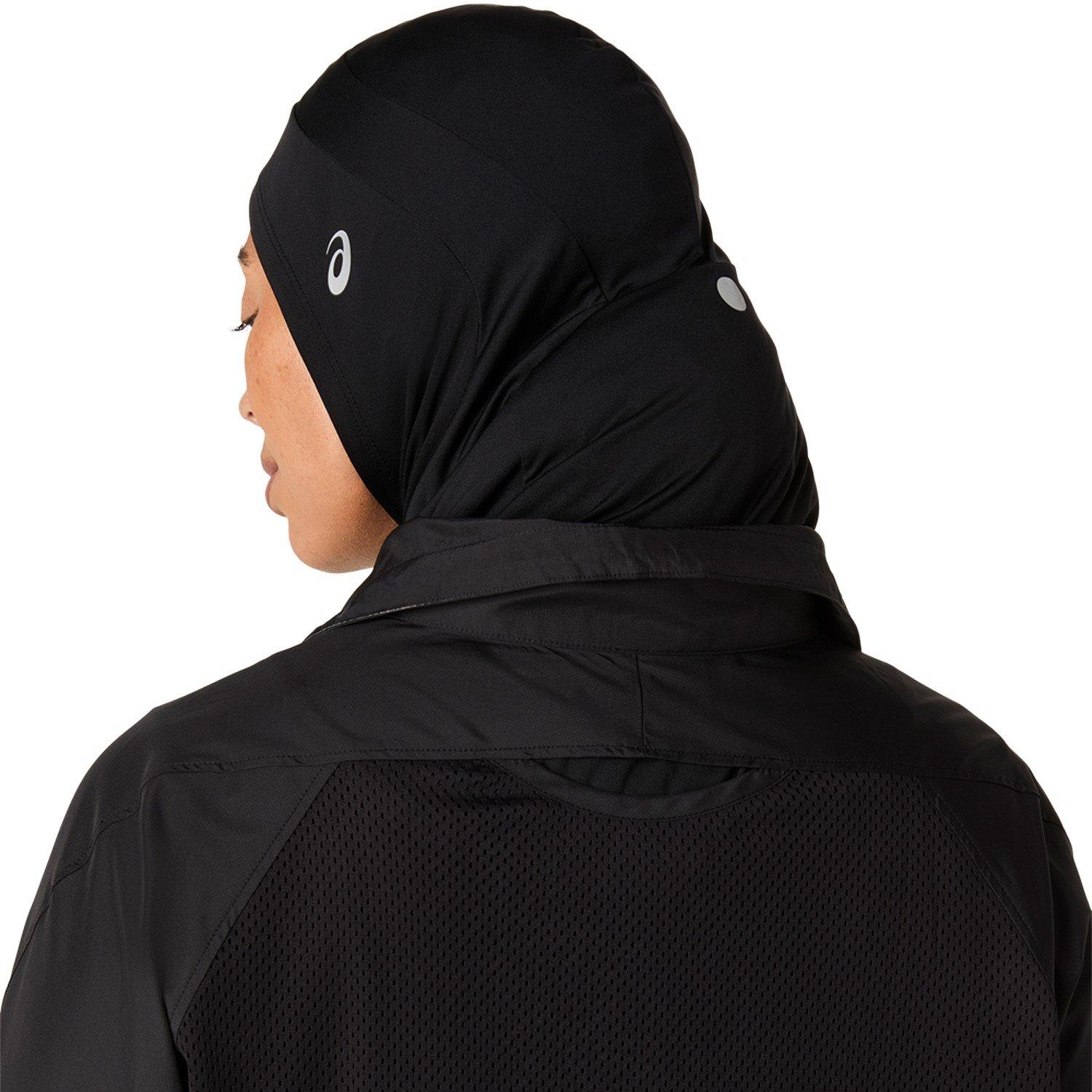 Black - Asics - Perform Sports Hijab - 5