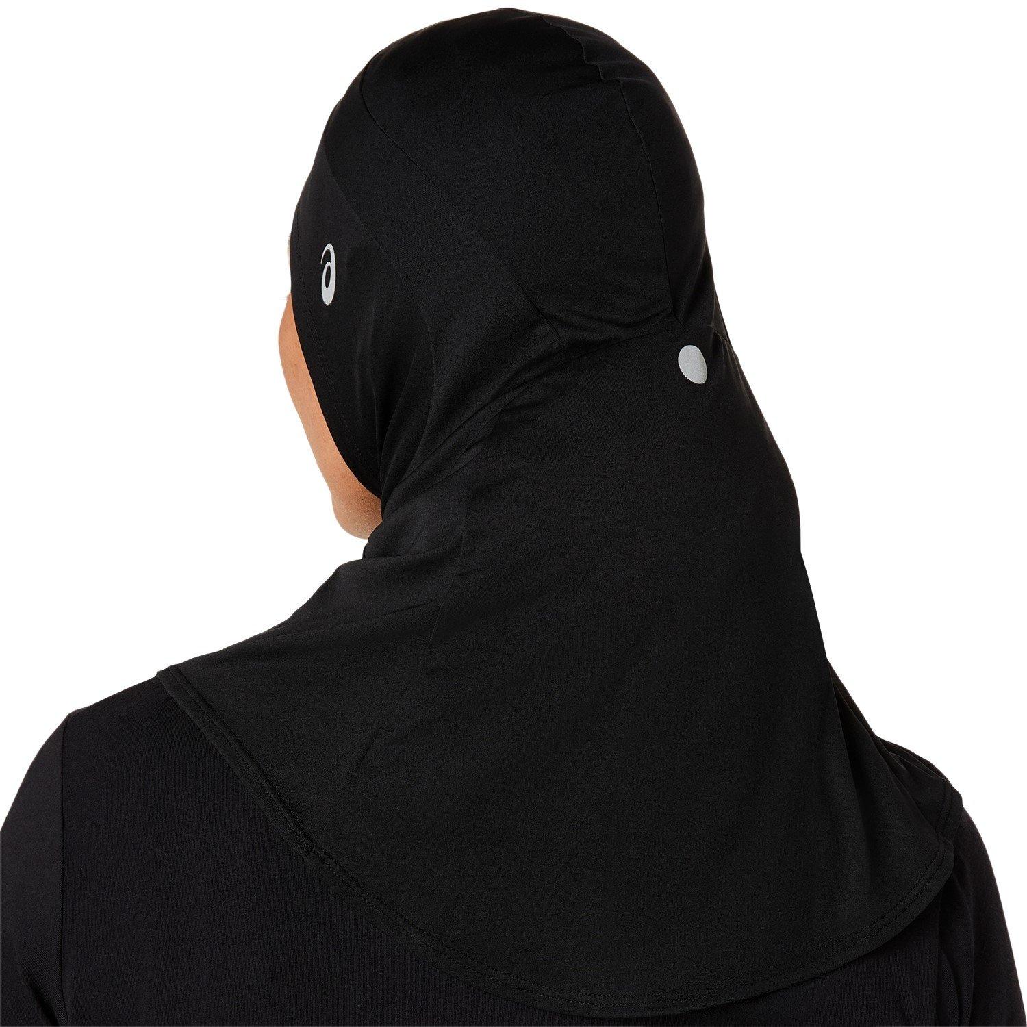 Black - Asics - Perform Sports Hijab - 6