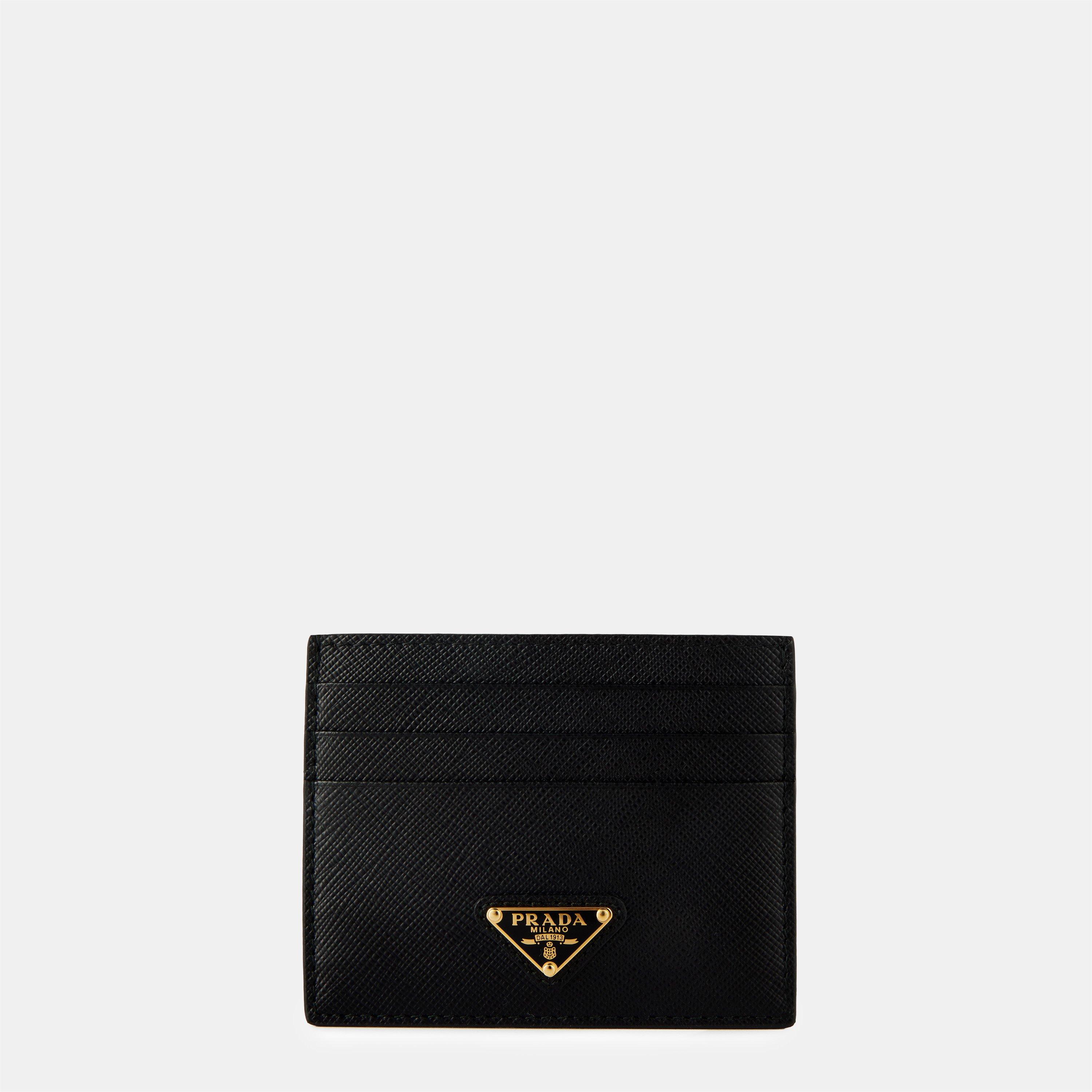 Nero - Prada - Logo Card Holder - 1