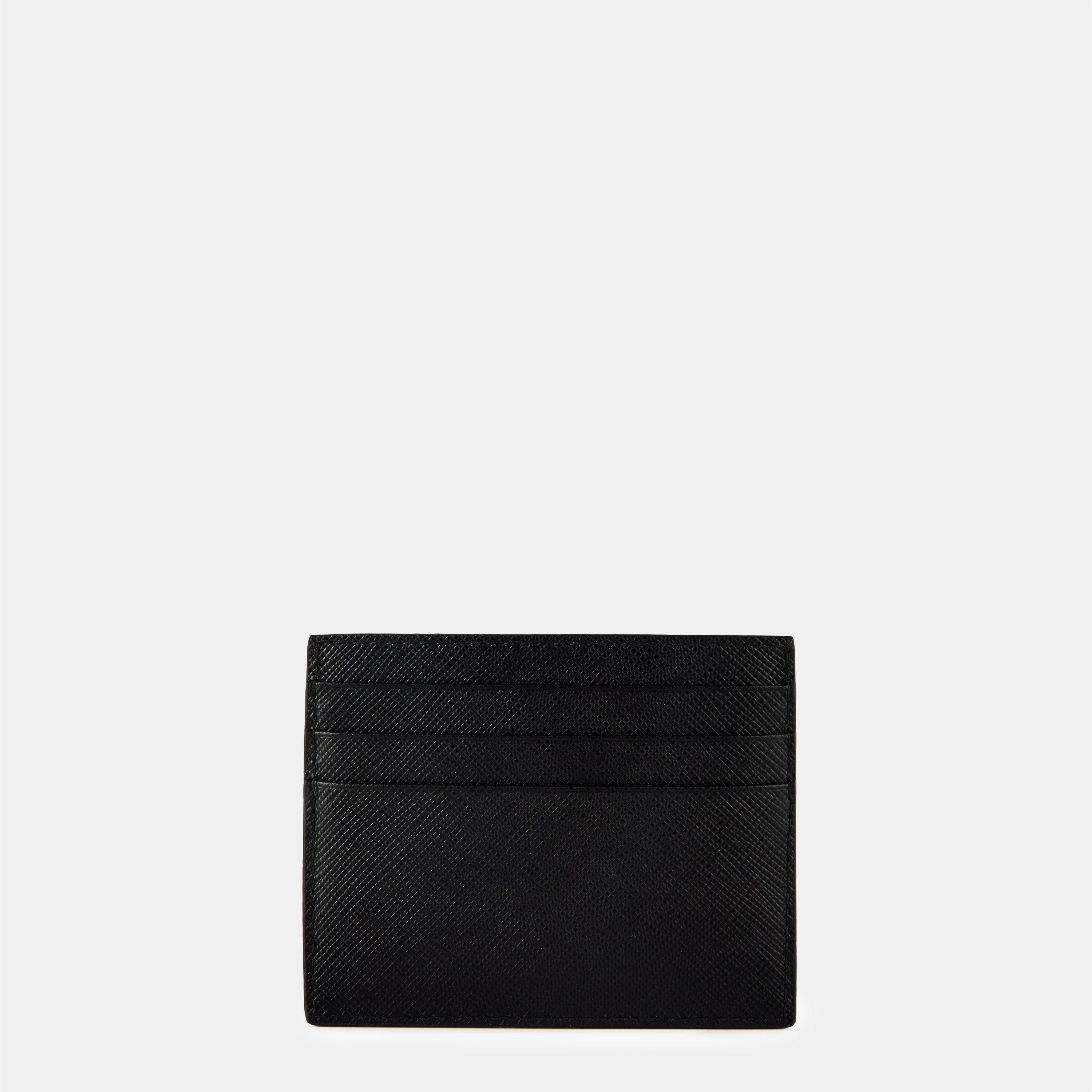 Nero - Prada - Logo Card Holder - 2