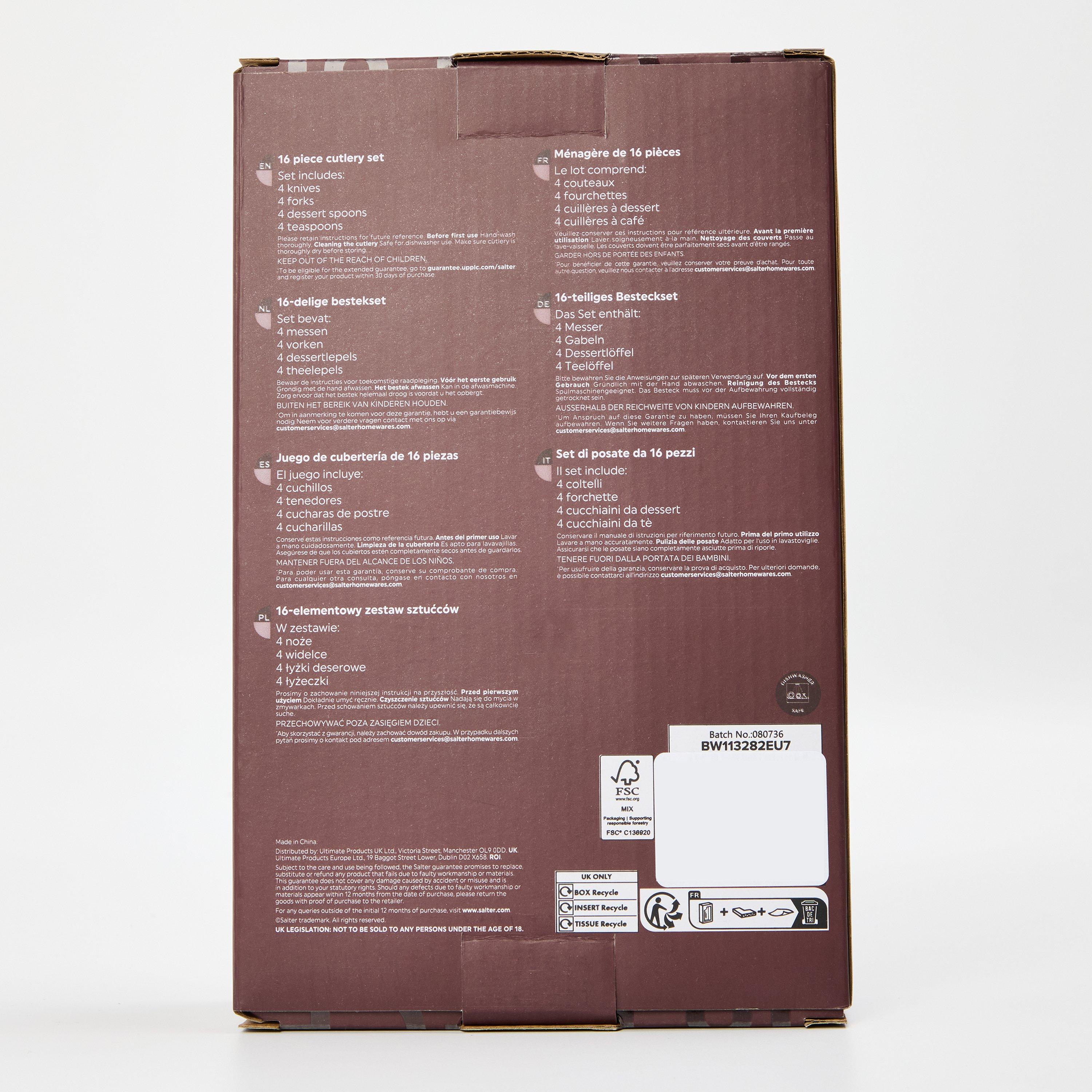 Silver - Salter - Malton 99 Cutlery Set - 2