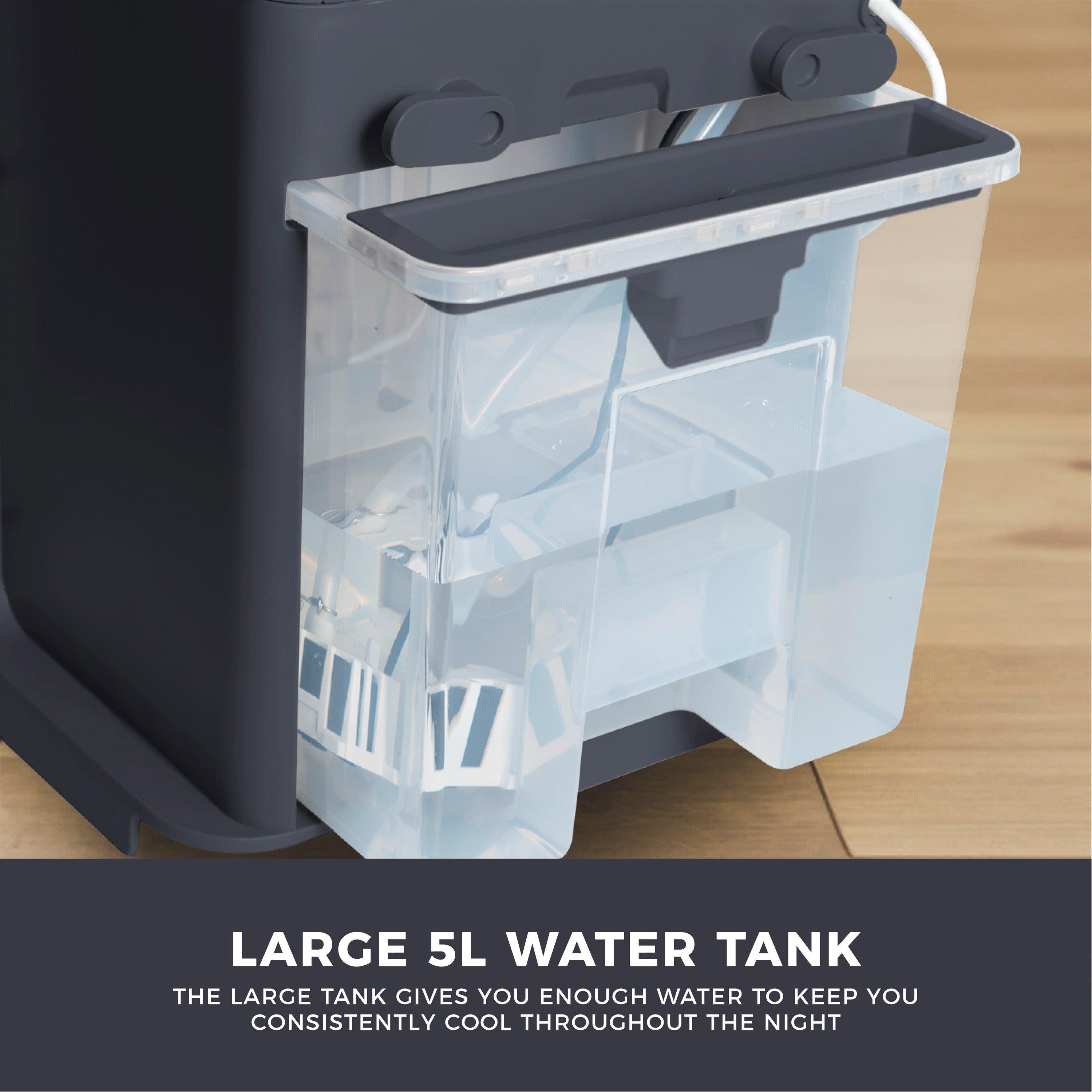 Grey - Swan - 5L Nordic Air Cooler - 5