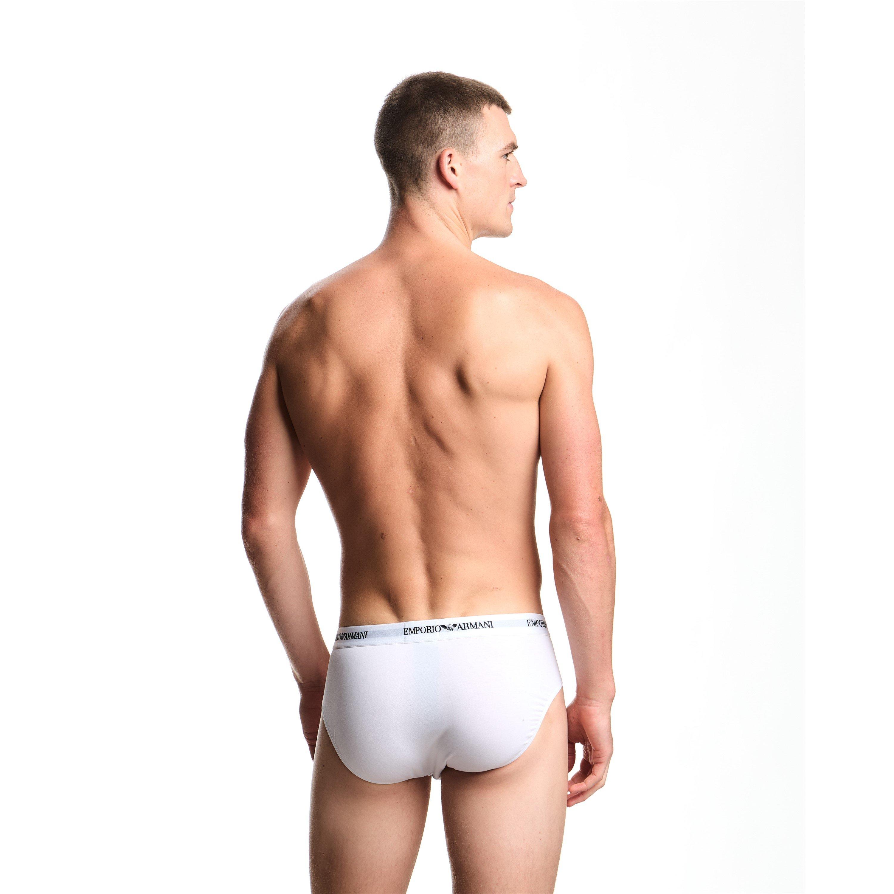 White M0066 - Emporio Armani - Men's Shorts - 3