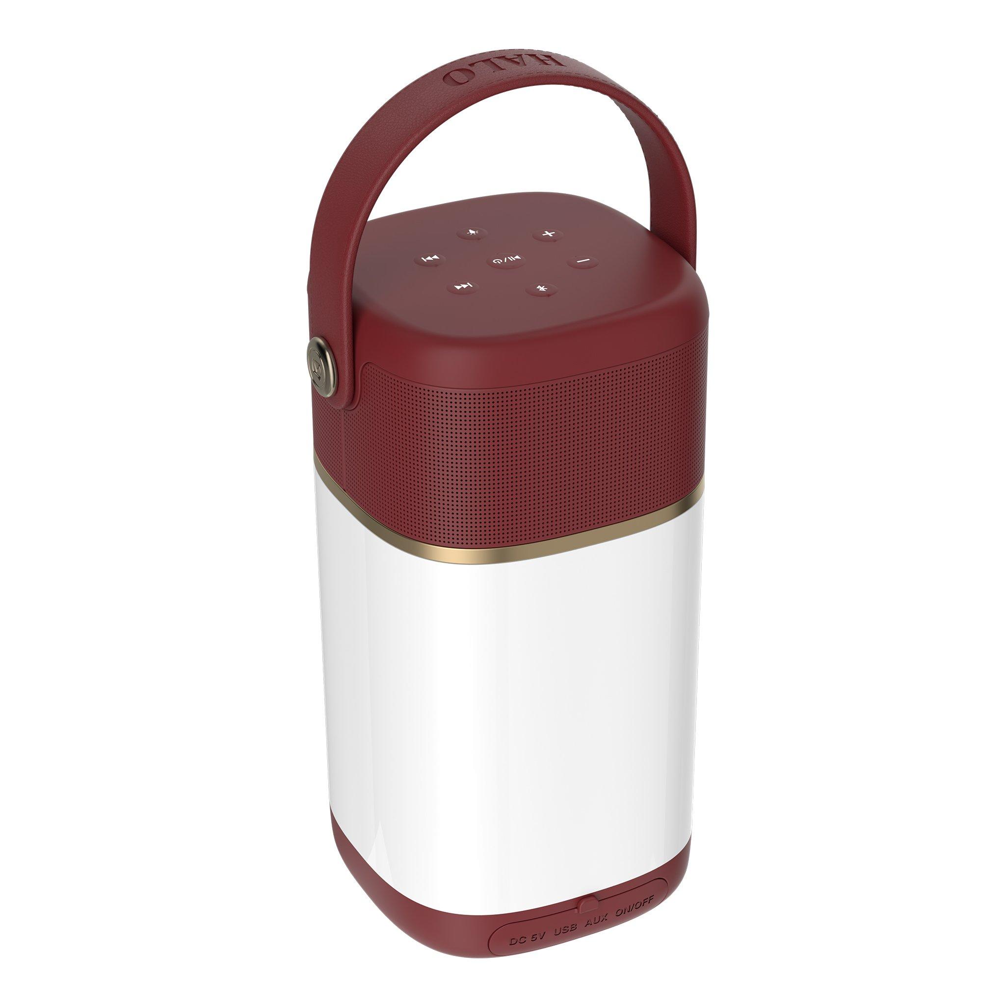 Red - View Quest - VQ Halo Bluetooth Speaker - 5