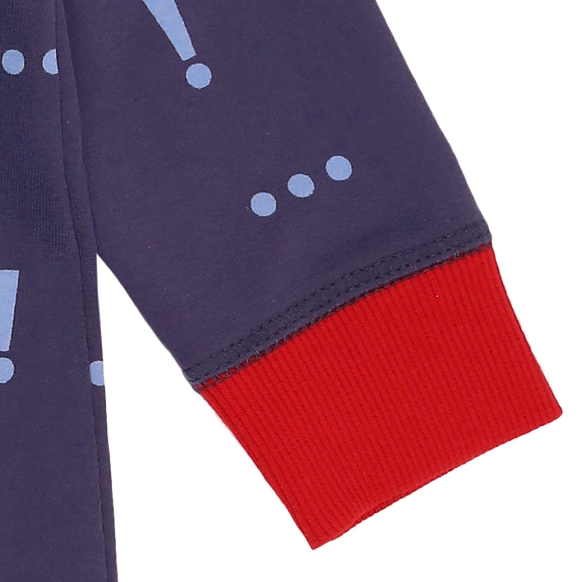 Navy - Lilly and Sid - Baby Bodysuit - 4