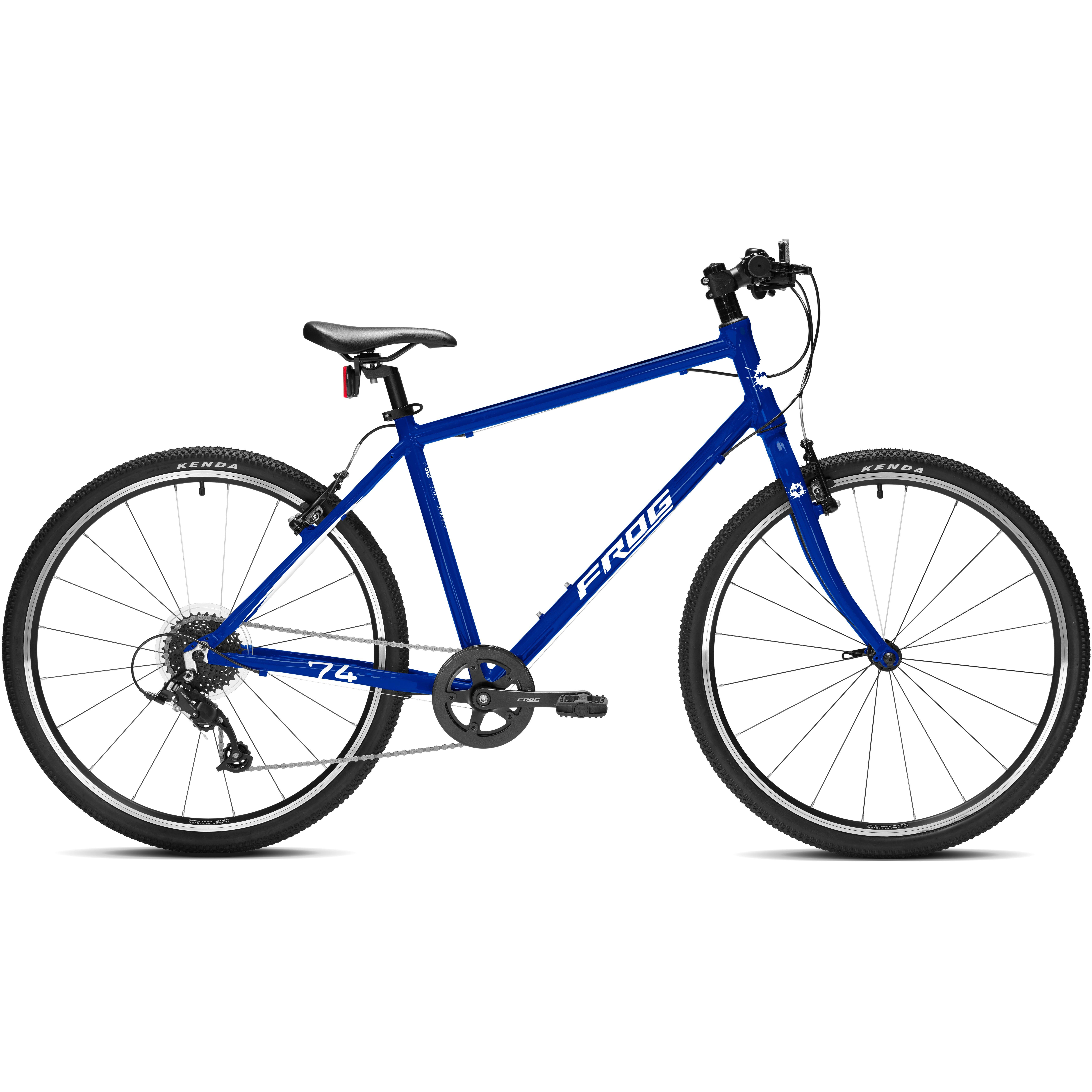 Electric Blue - Frog - 74 - 26 Inch Kids Bike