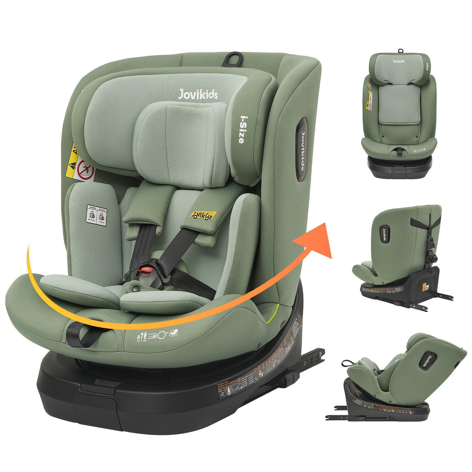 Green - JoviKids - JoviKids Ranger TT Spin Car Seat - Green - 3