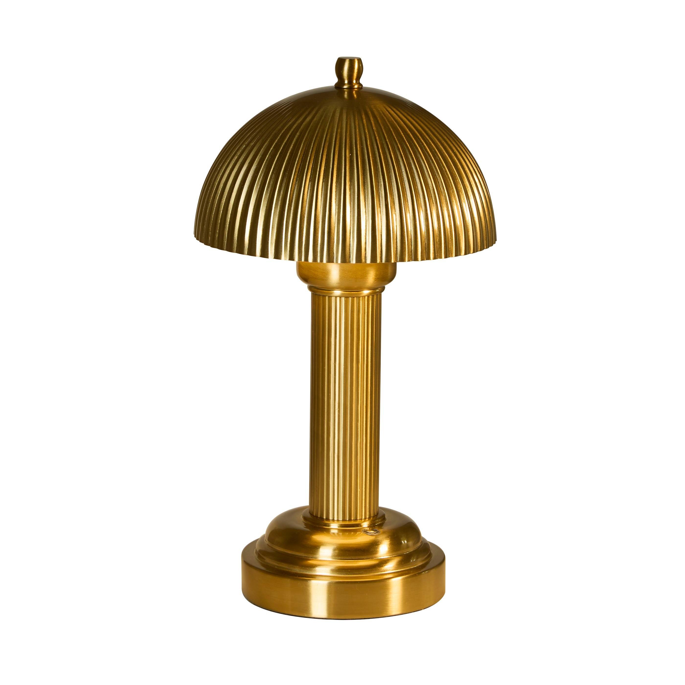 Antique Brass - Lighting Collection - Gold Portable Touch Lamp - 2