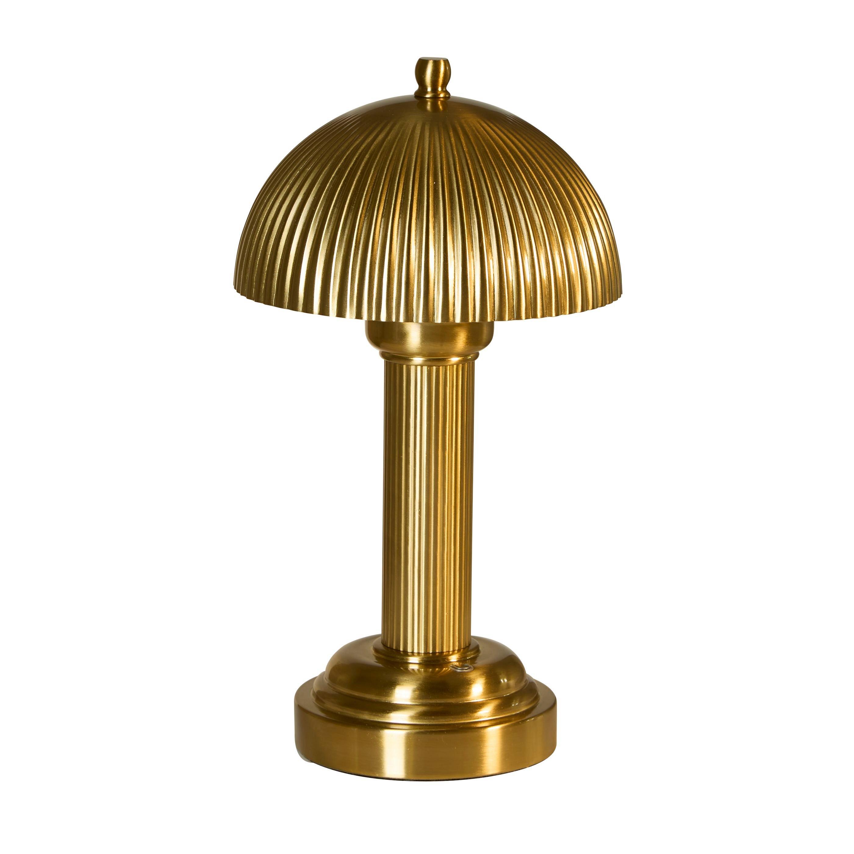 Antique Brass - Lighting Collection - Gold Portable Touch Lamp - 3