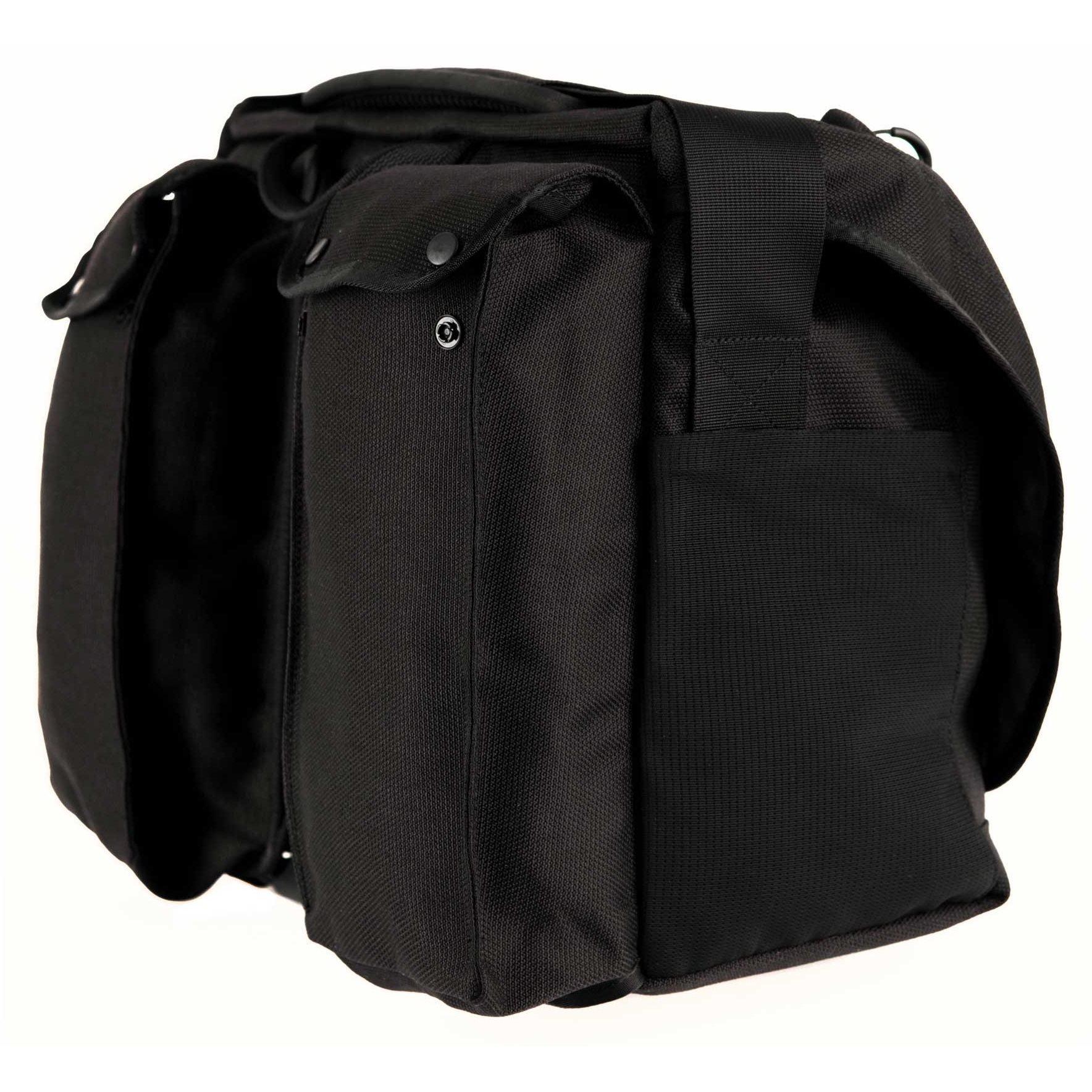 Black - Brompton - Metro Messenger Bag - Large Black - 3