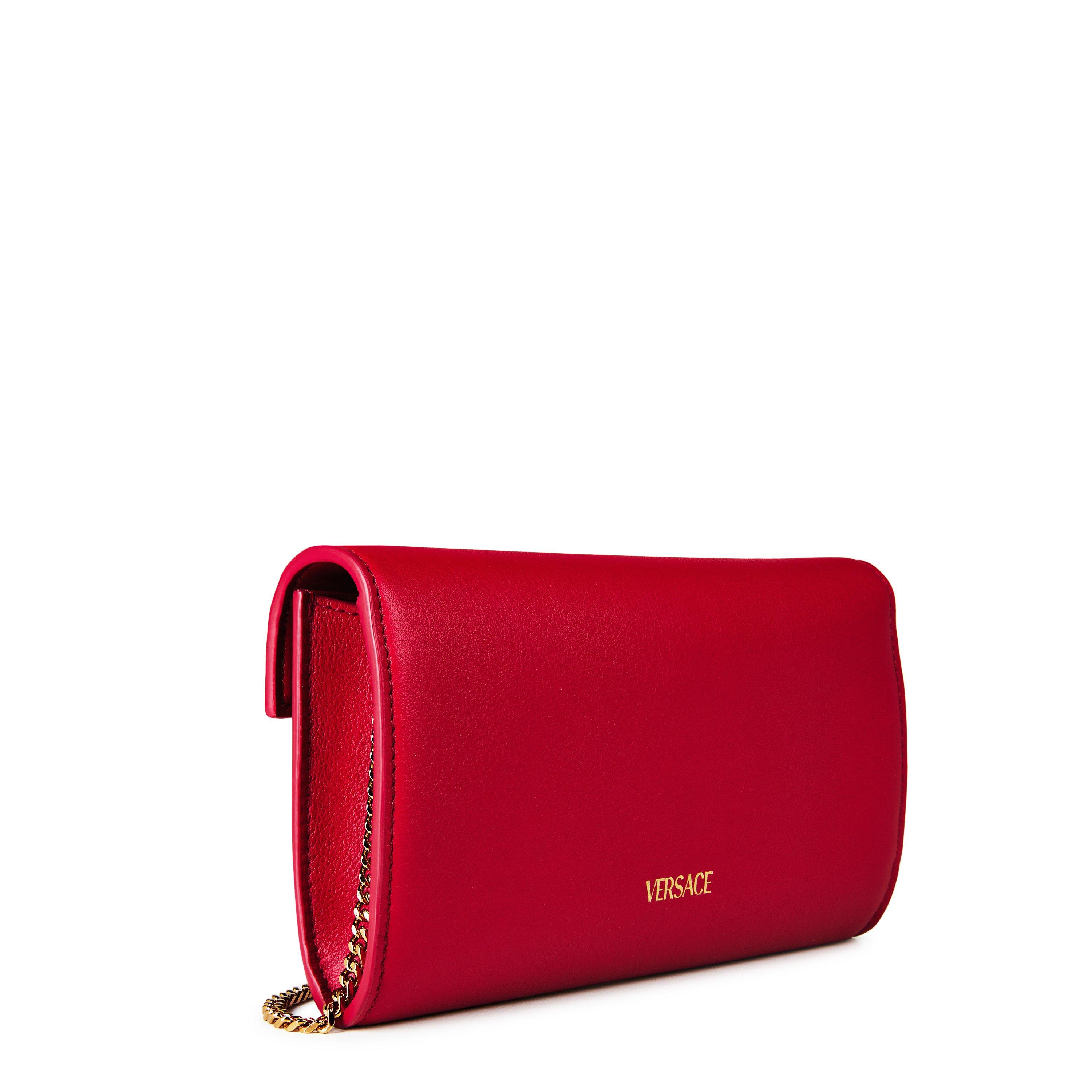 Lipstick Red - Versace - Women's Medusa 95 Wallet On Chain - 3