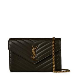 Saint Laurent Classic Cassandre Chain Wallet