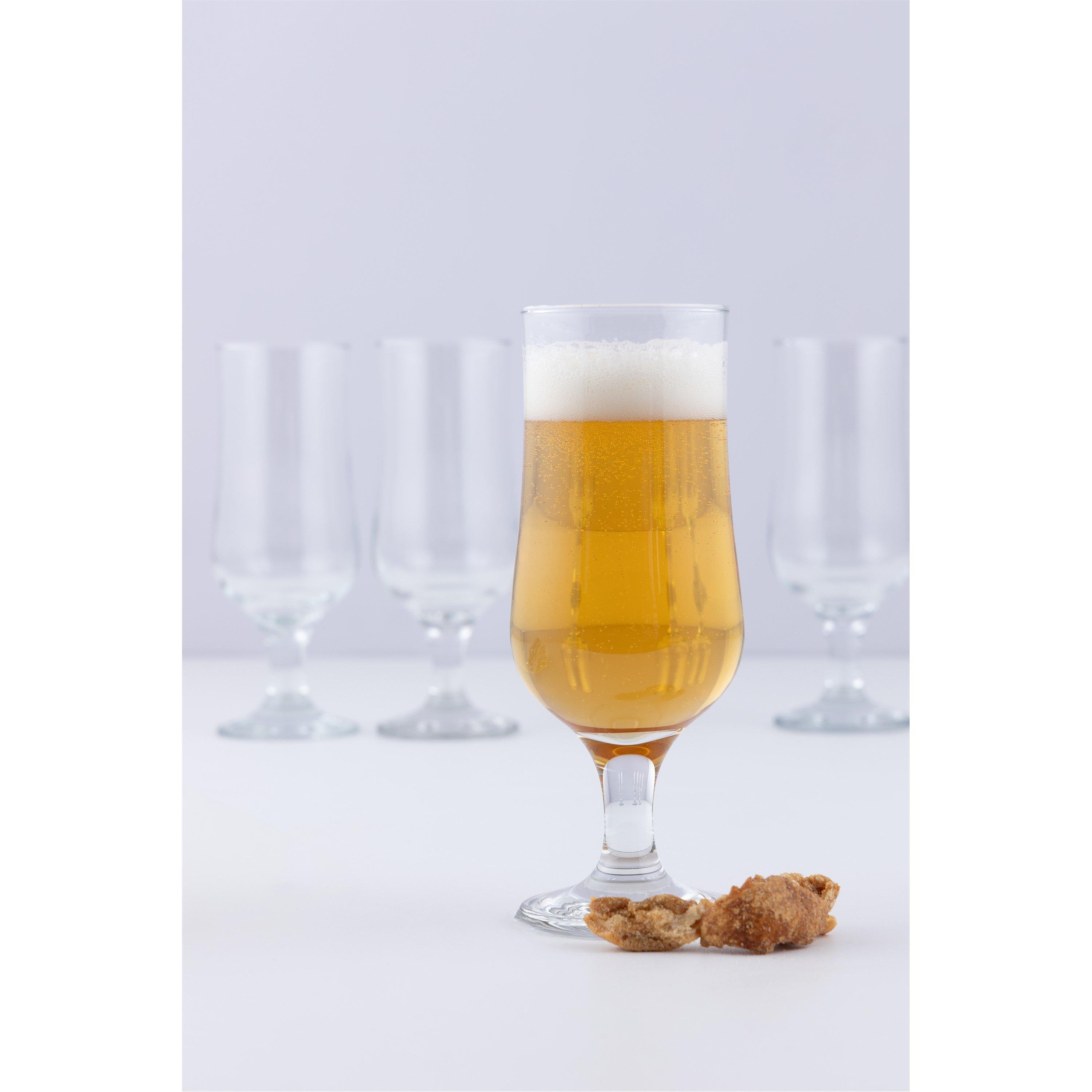 Clear - Ravenhead - Tulip Beer Glasses x4 - 2