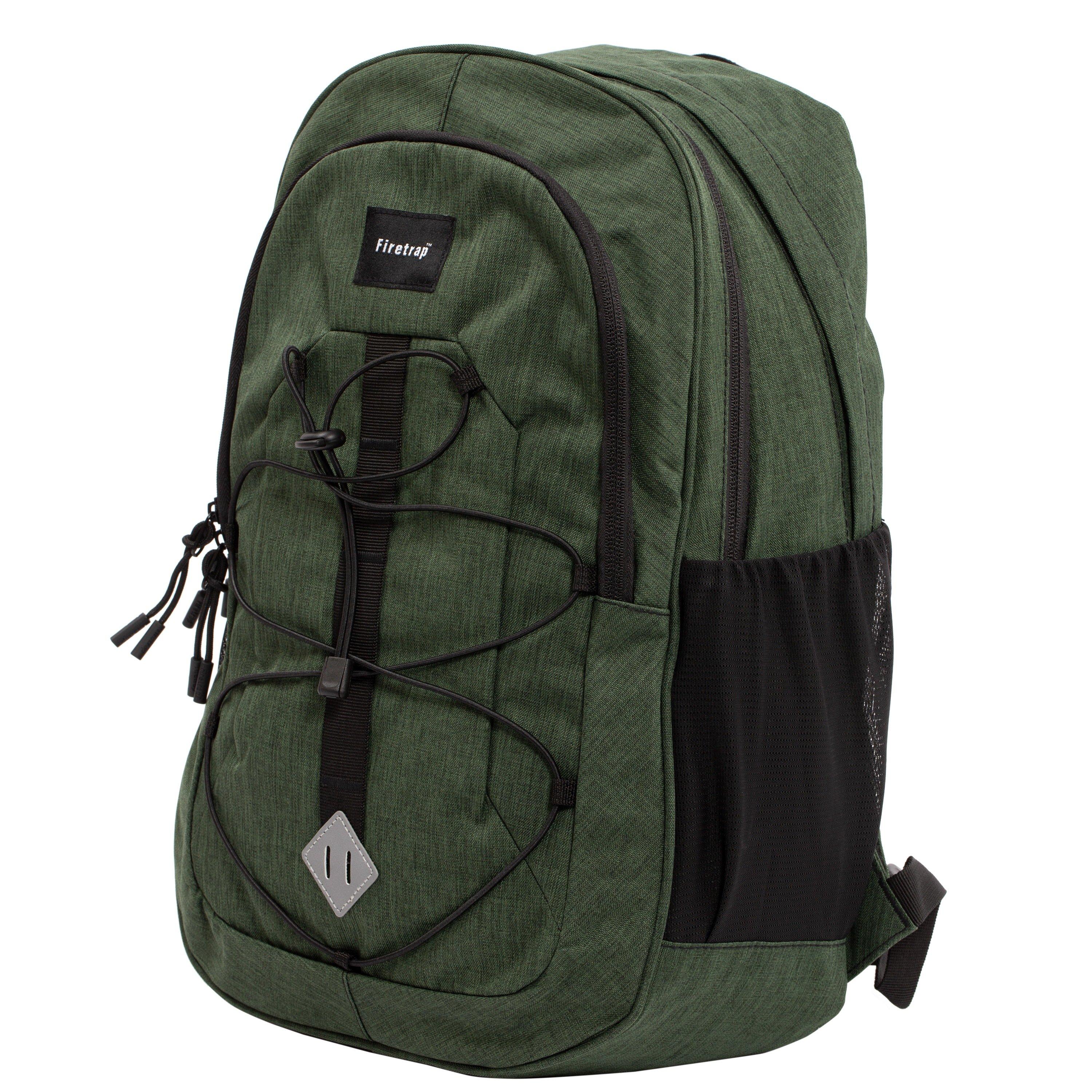 Khaki - Firetrap - Urban Backpack - 4