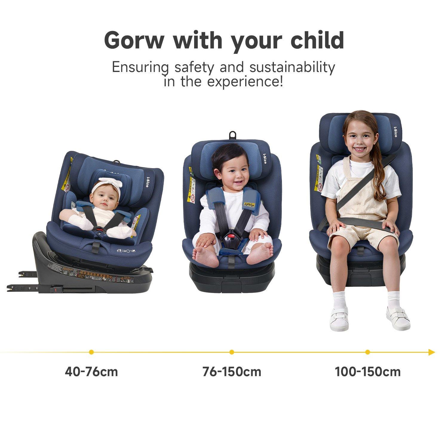 Blue - JoviKids - JoviKids Ranger TT Spin Car Seat - Blue - 2