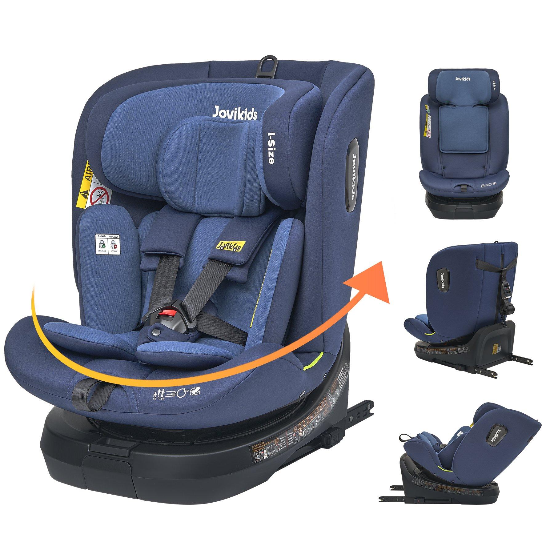 Blue - JoviKids - JoviKids Ranger TT Spin Car Seat - Blue - 3