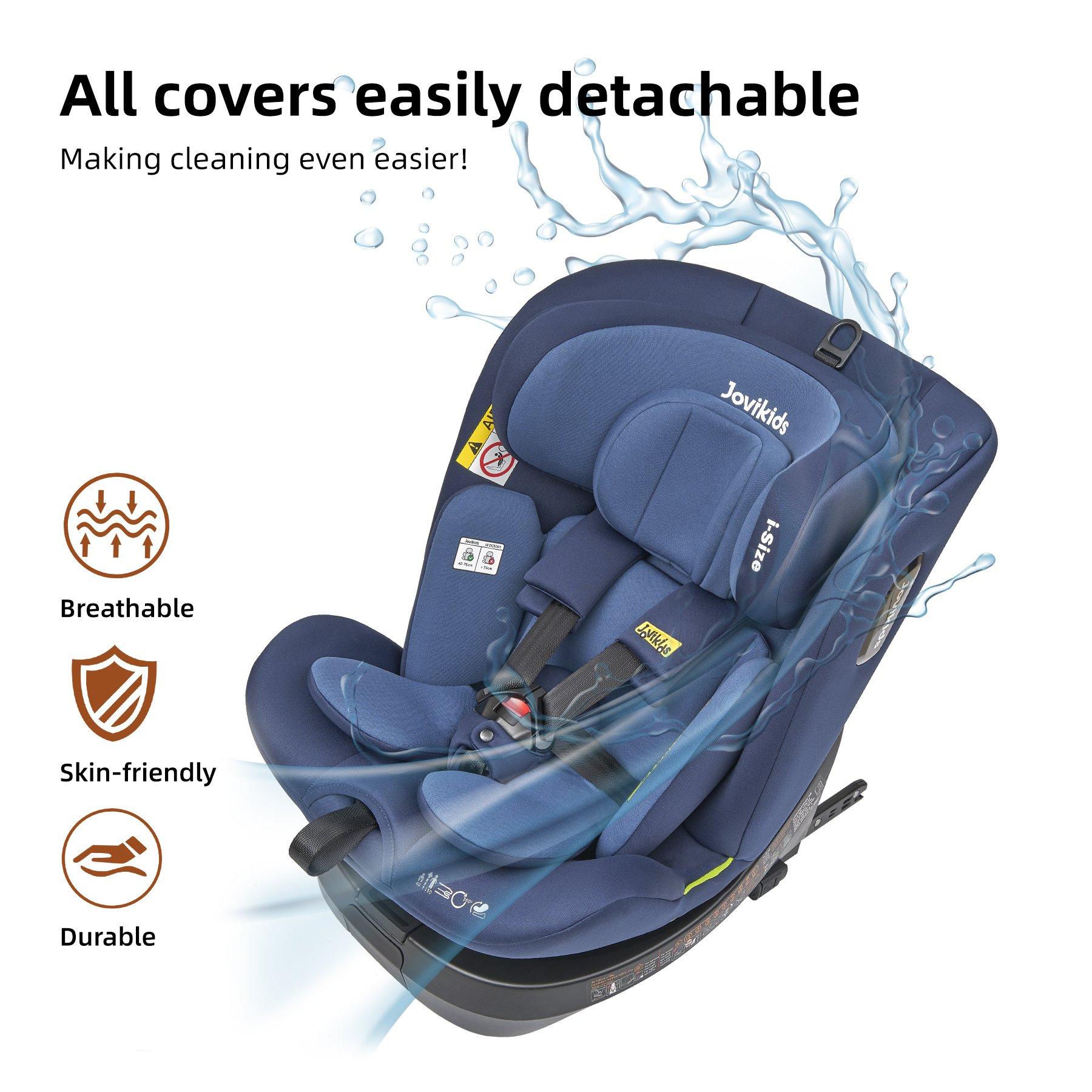 Blue - JoviKids - JoviKids Ranger TT Spin Car Seat - Blue - 8