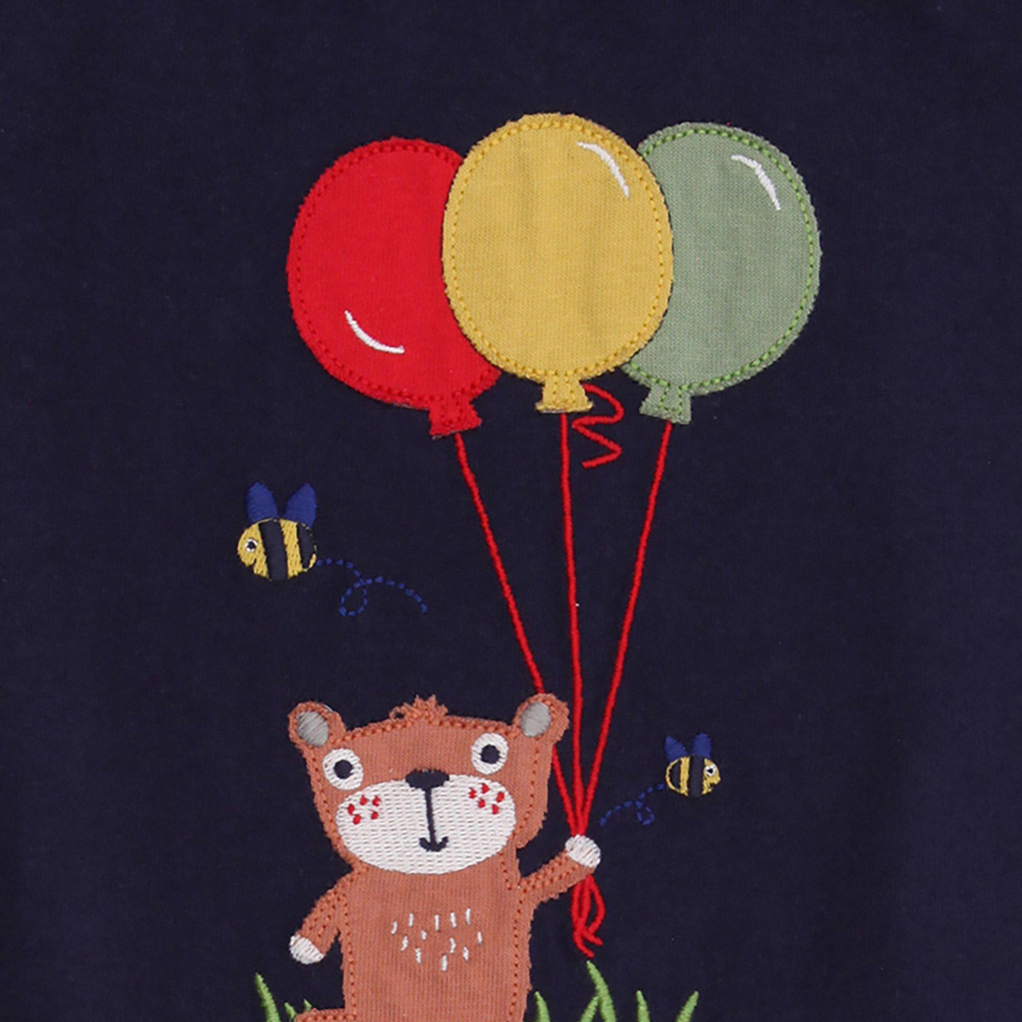 Multi - Lilly and Sid - Baby Balloon Bodysuit - 4