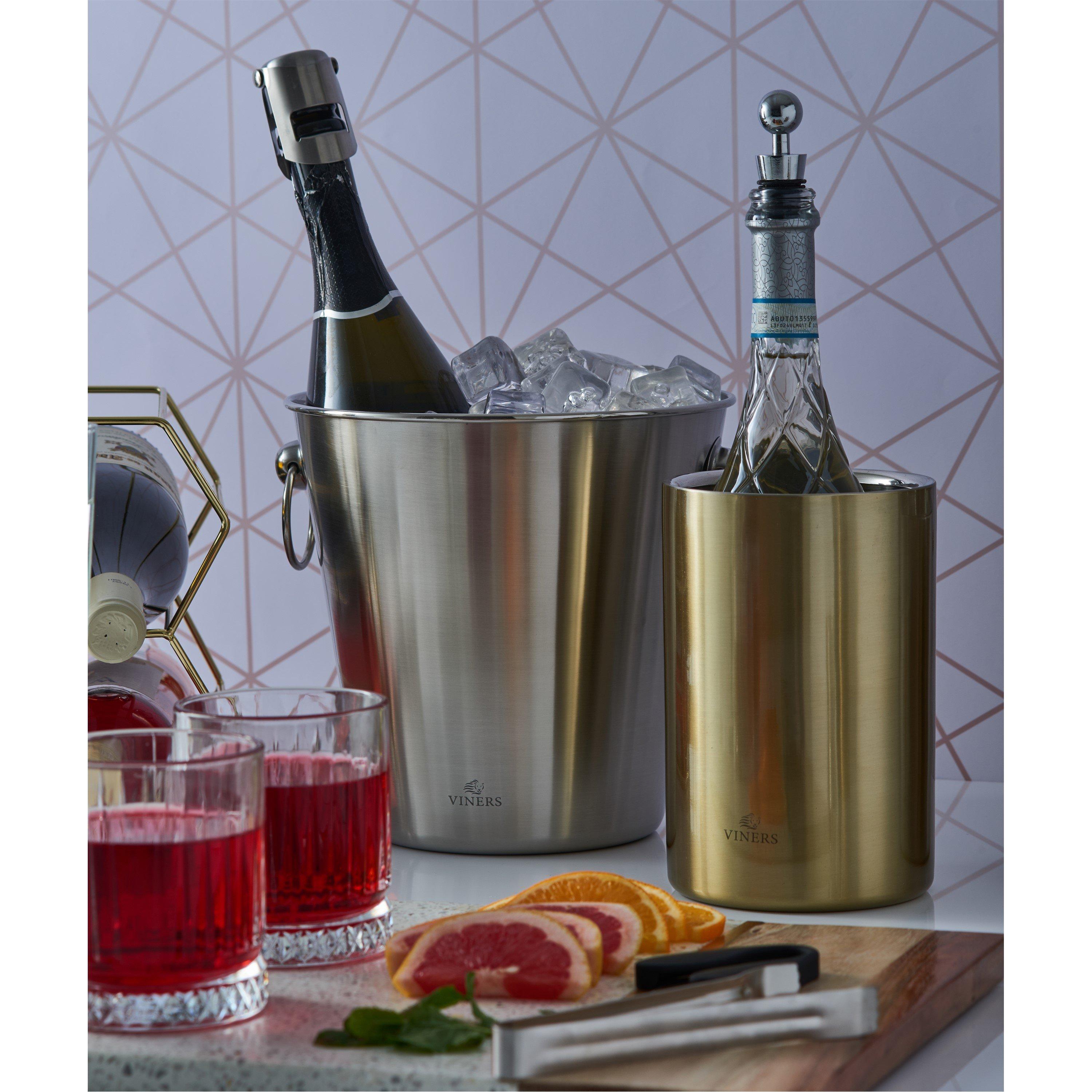 Gold - Viners - Double Walled Wine Cooler Gold - 1