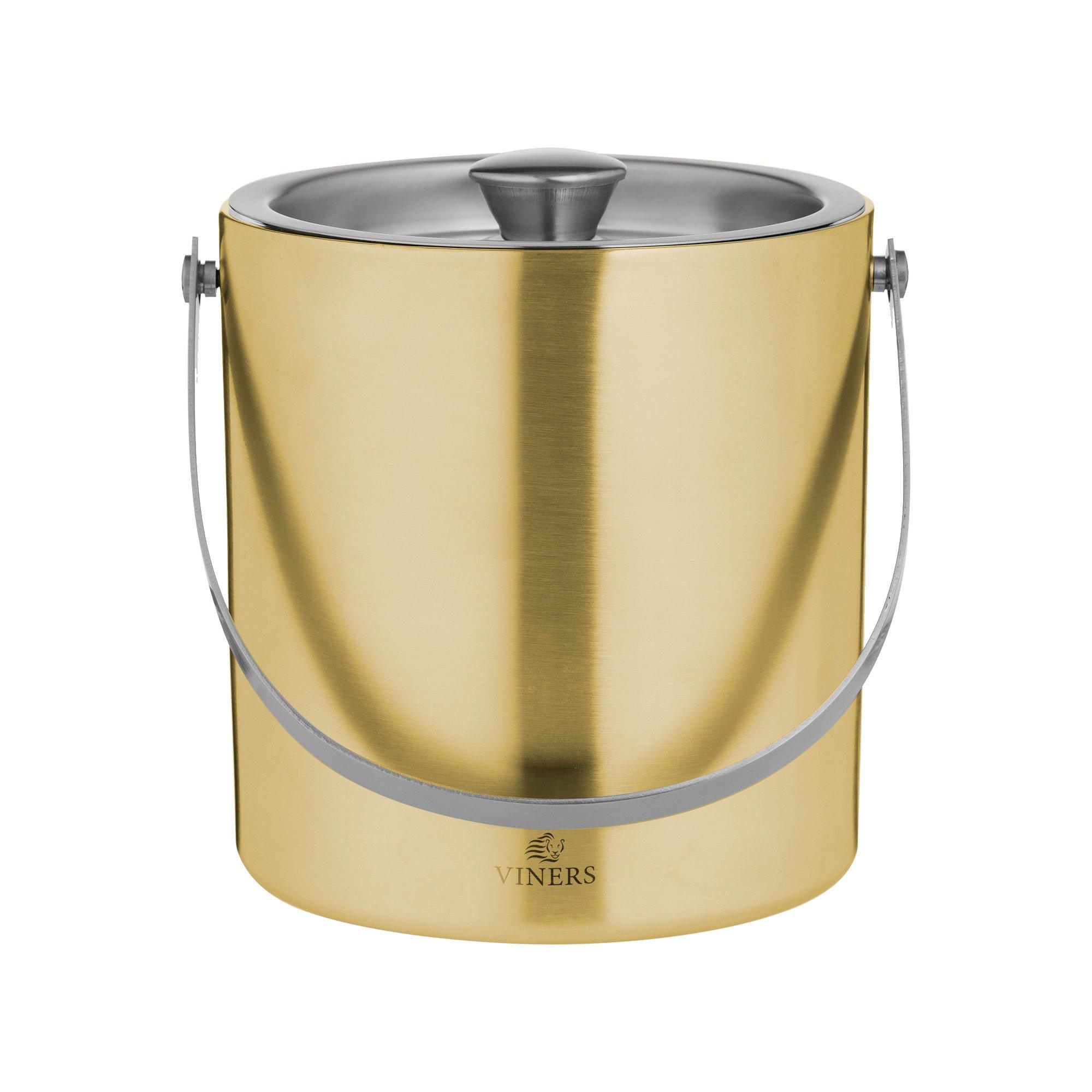 Gold - Viners - Double Walled Ice Bucket Gold - 2