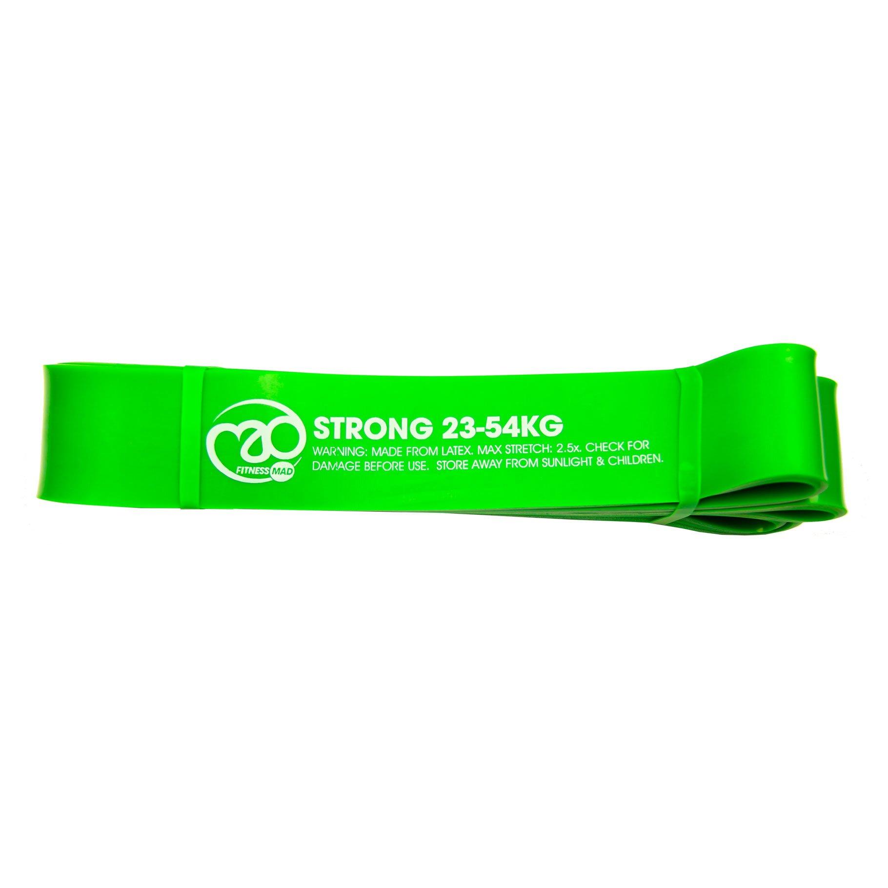 Fitness-Mad  Power Resistance Loop - (Light Medium Or Strong) - Green - Strong