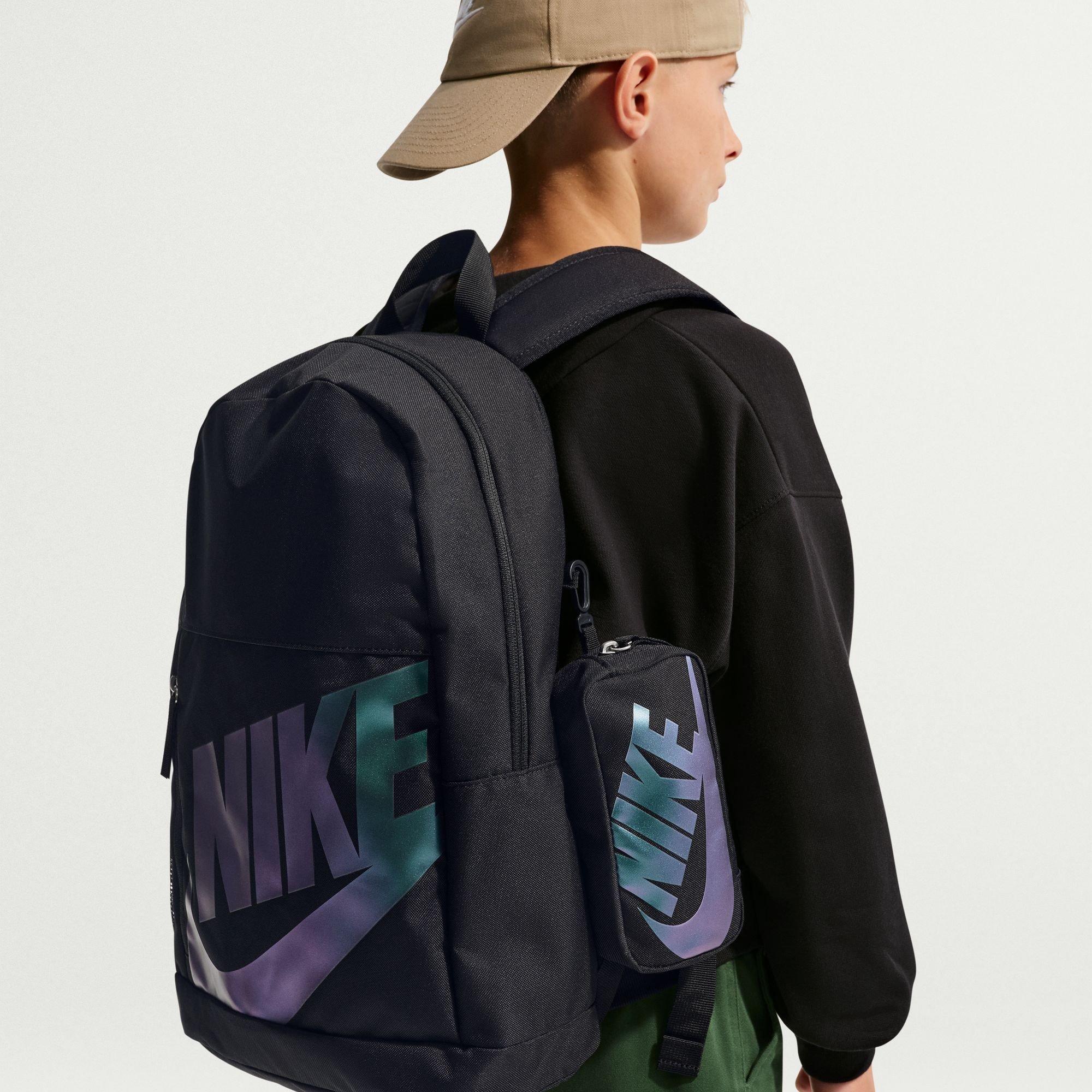 Black/Iridst - Nike - Elemental Juniors Backpack - 3