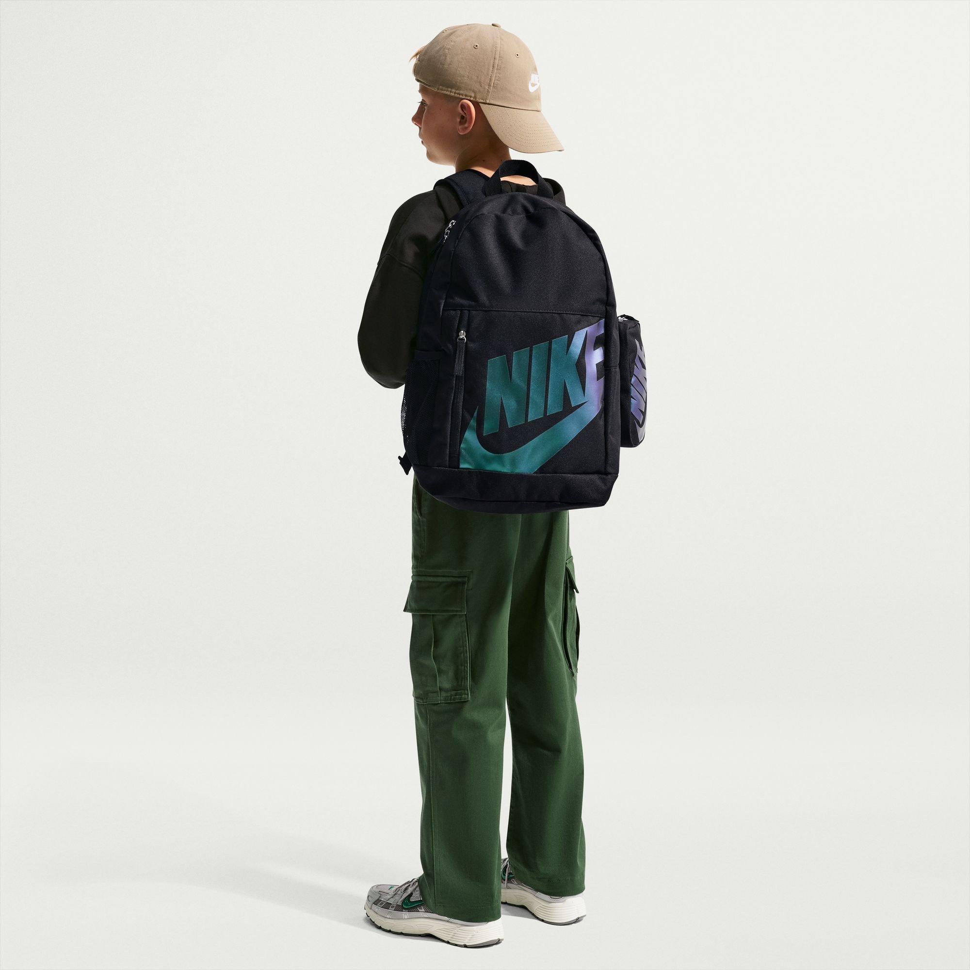 Black/Iridst - Nike - Elemental Juniors Backpack - 7