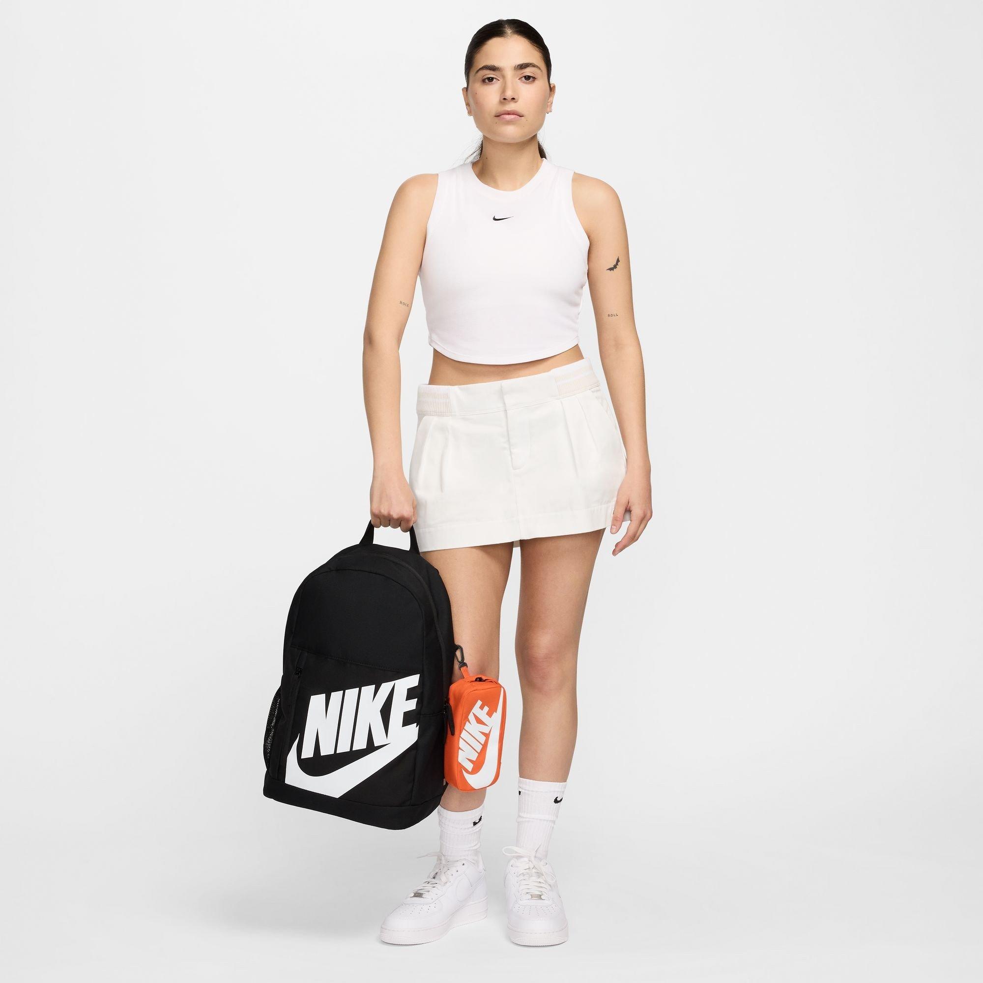 Blk/Orange/Wht - Nike - Elemental Juniors Backpack - 11