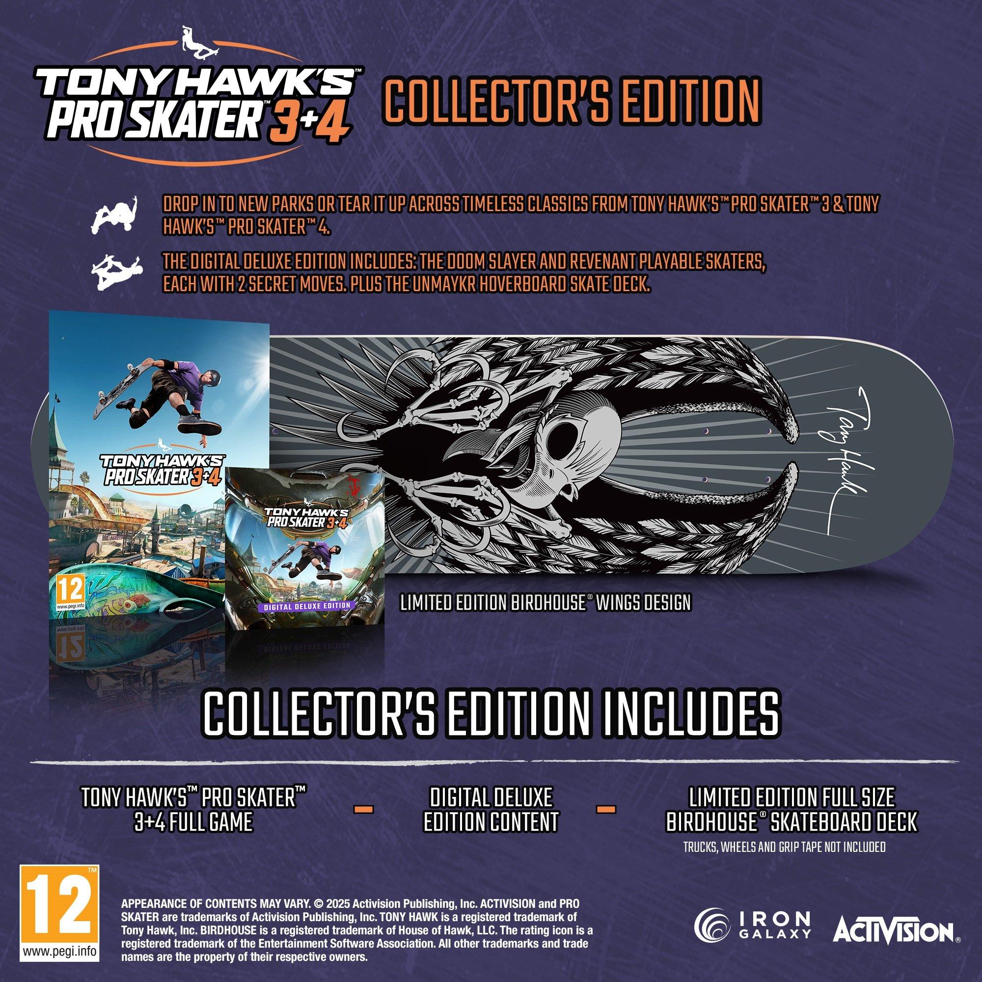 NSW - Activision - Tony Hawks Pro Skater 3+4 Collectors Edition - 9