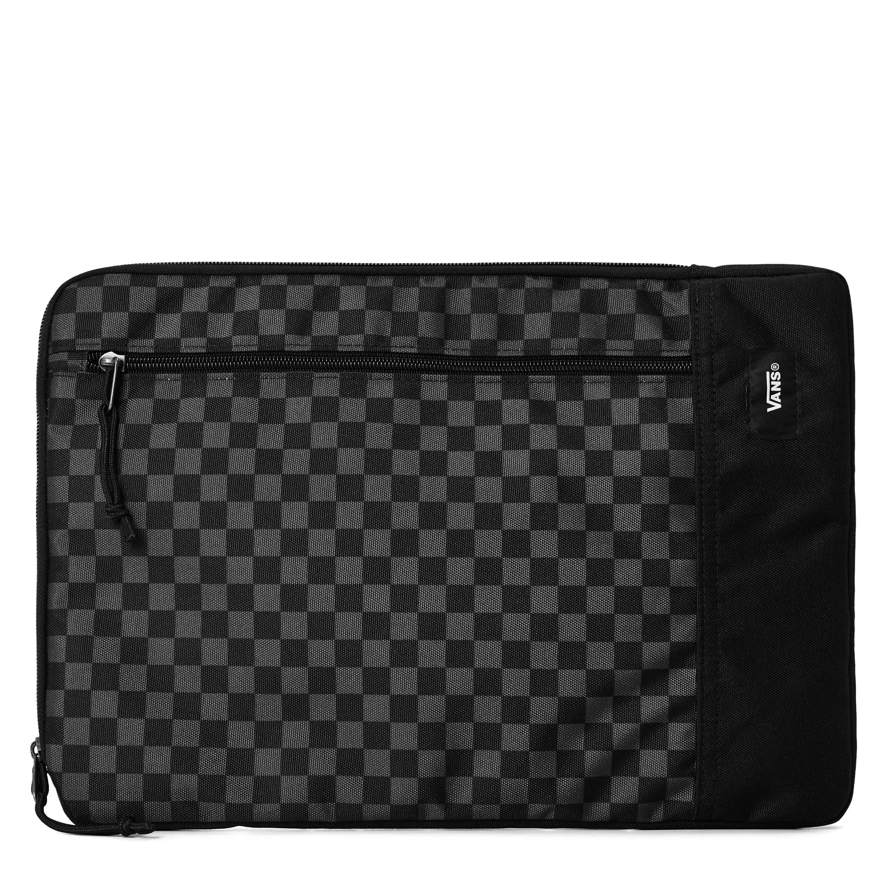 Vans Men's Old Skool Checkerboard Laptop Bag - Black/Charcoal