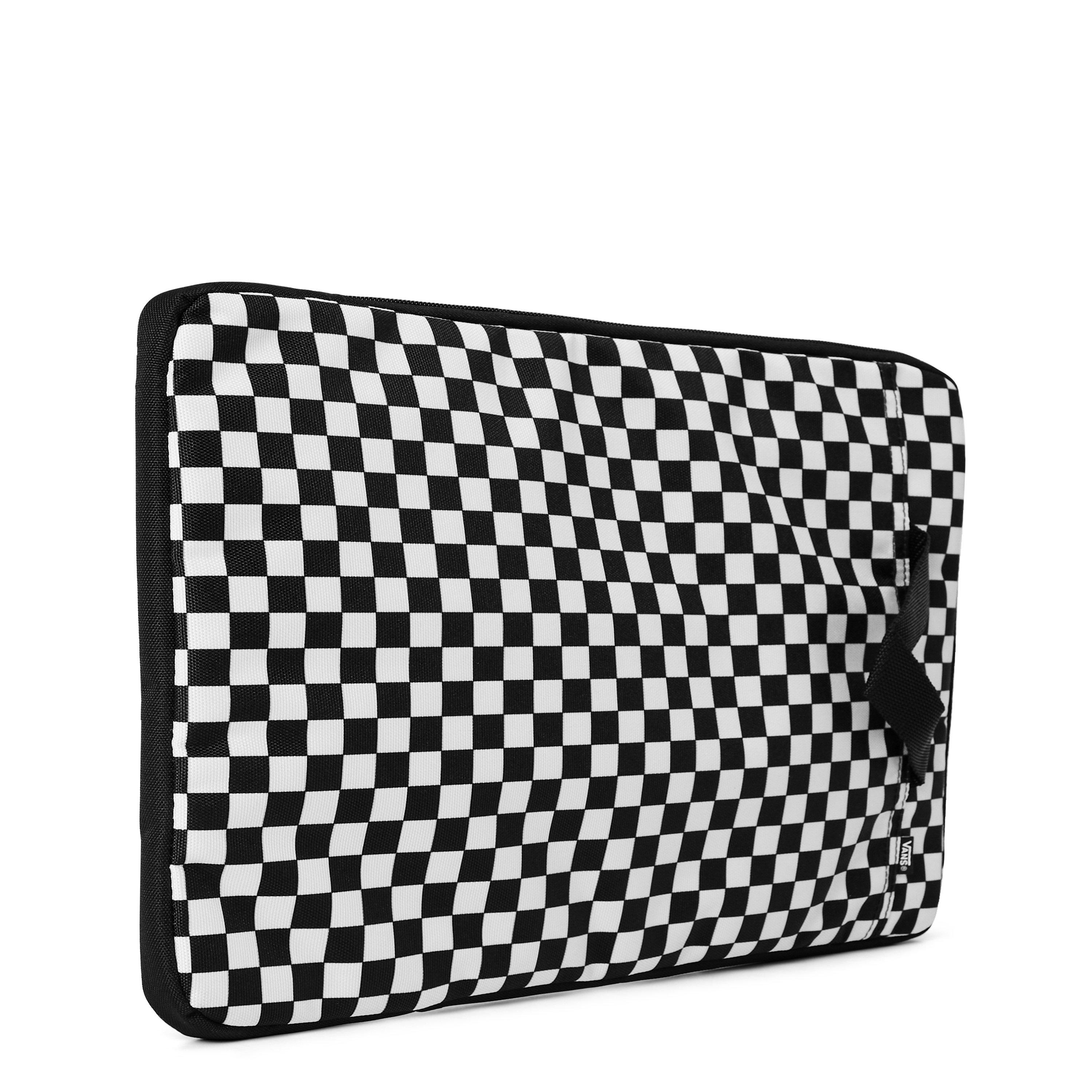 Black/White - Vans - Men's Old Skool Checkerboard Laptop Bag - 2