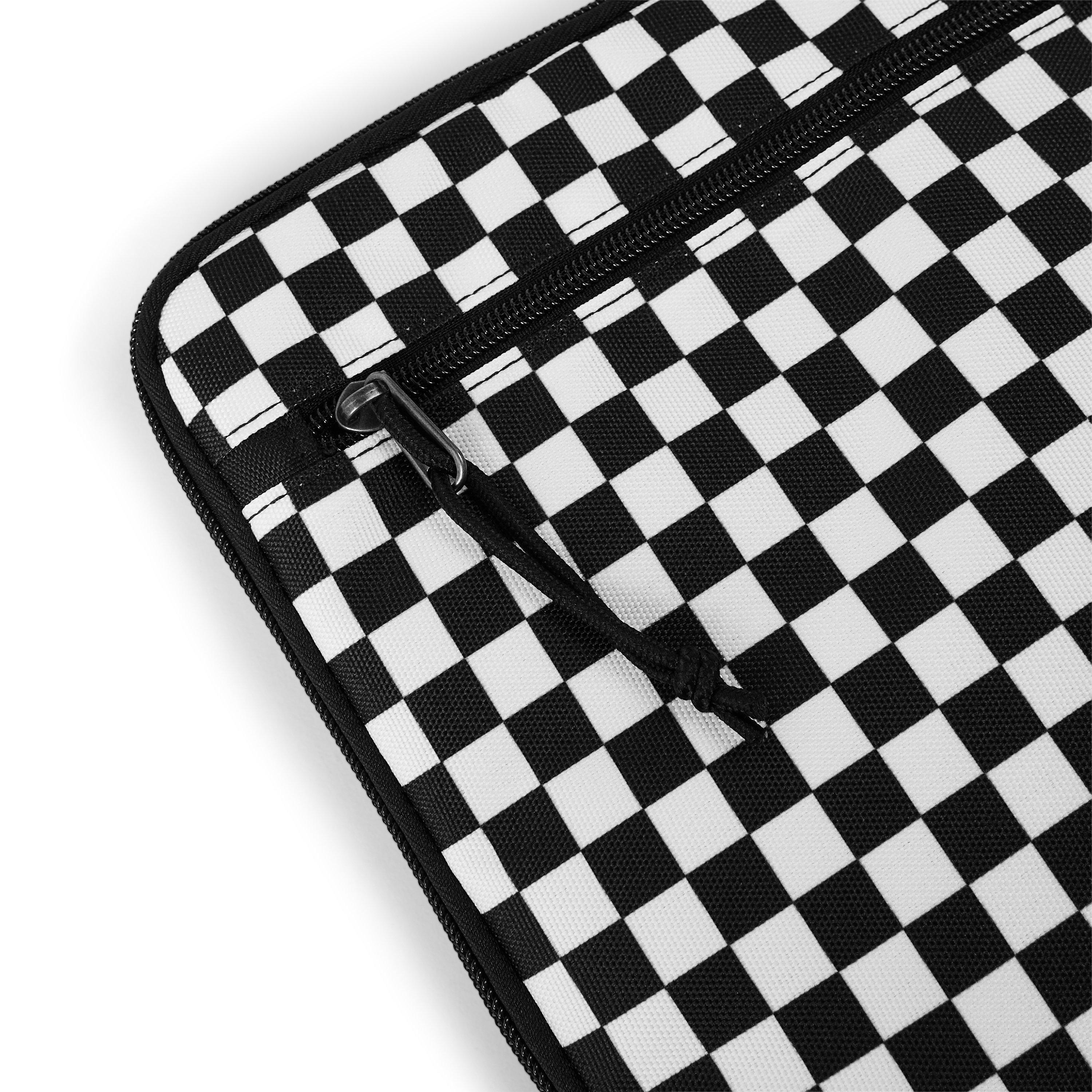 Black/White - Vans - Men's Old Skool Checkerboard Laptop Bag - 3