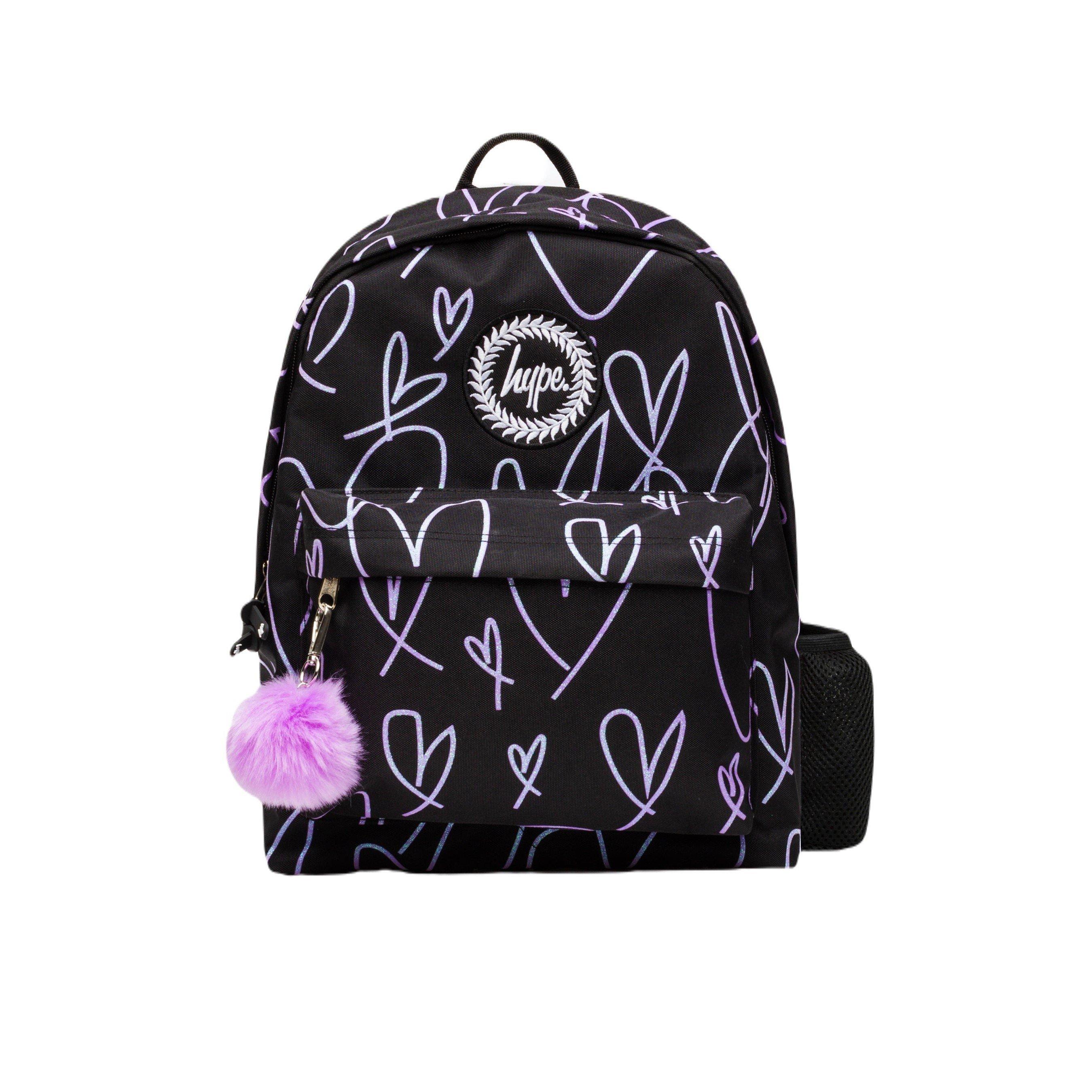 Hype  Kids Backpack - Scribble Hearts