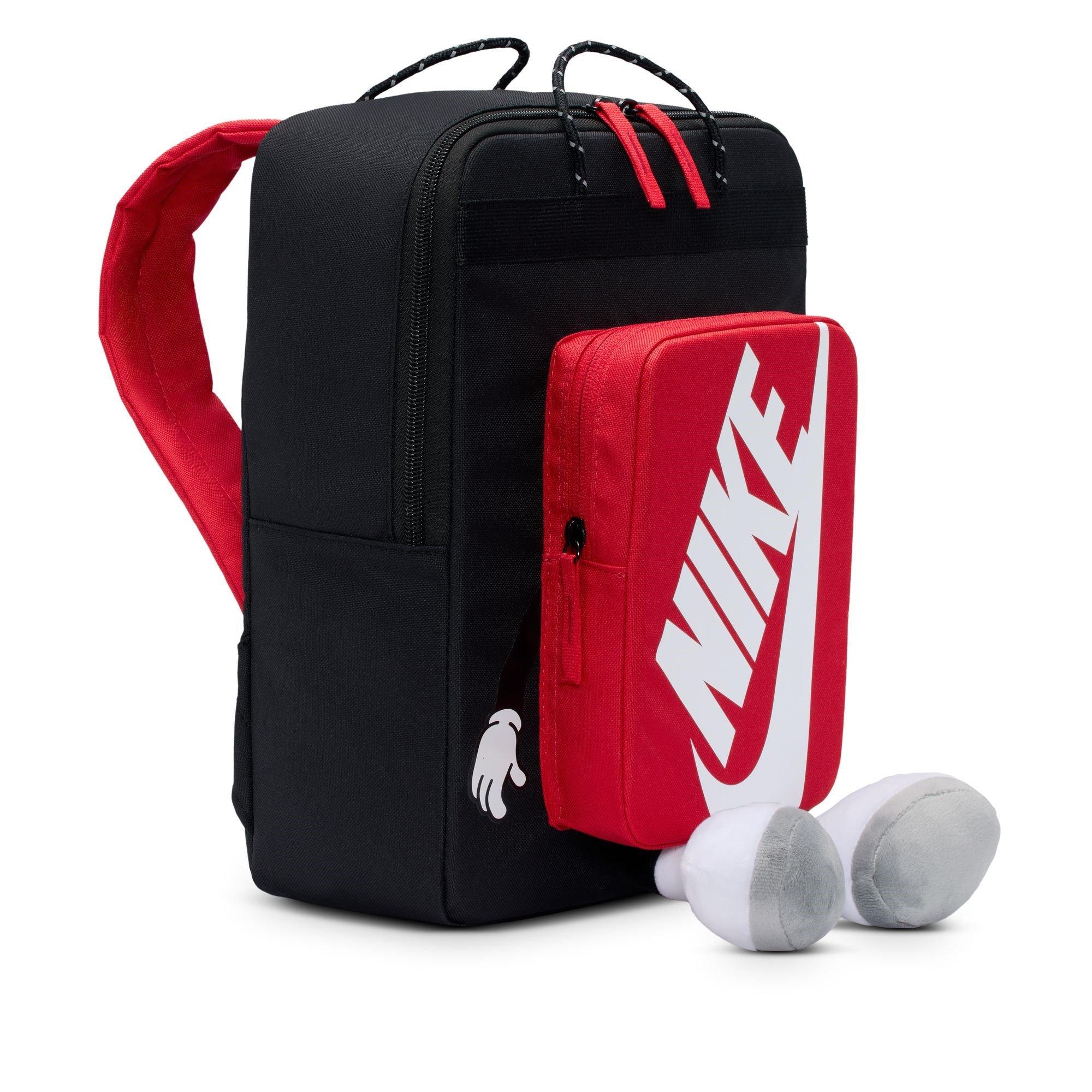 Black/Red/White - Nike - Nike Boxy Bpack 10 - 3