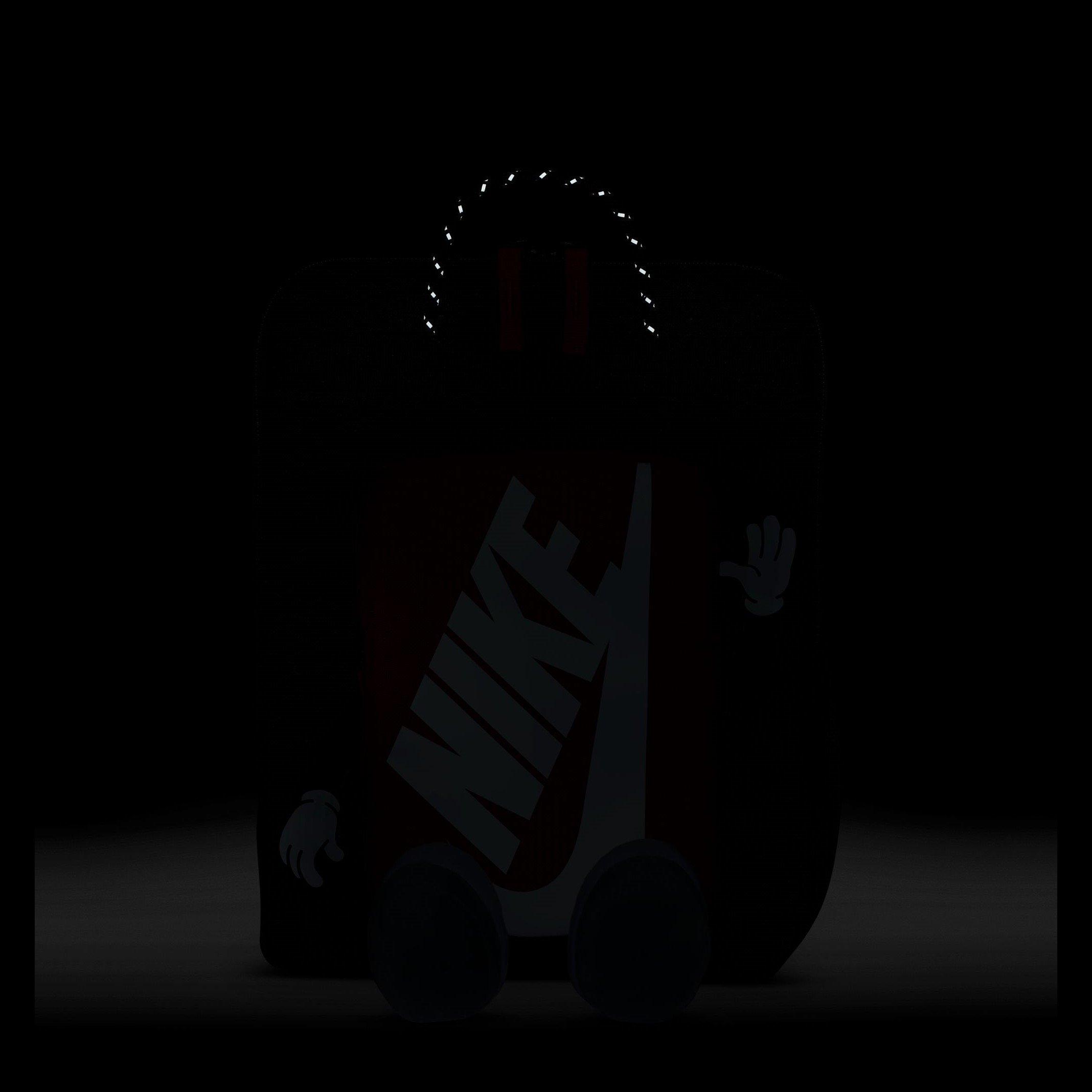 Black/Red/White - Nike - Nike Boxy Bpack 10 - 9