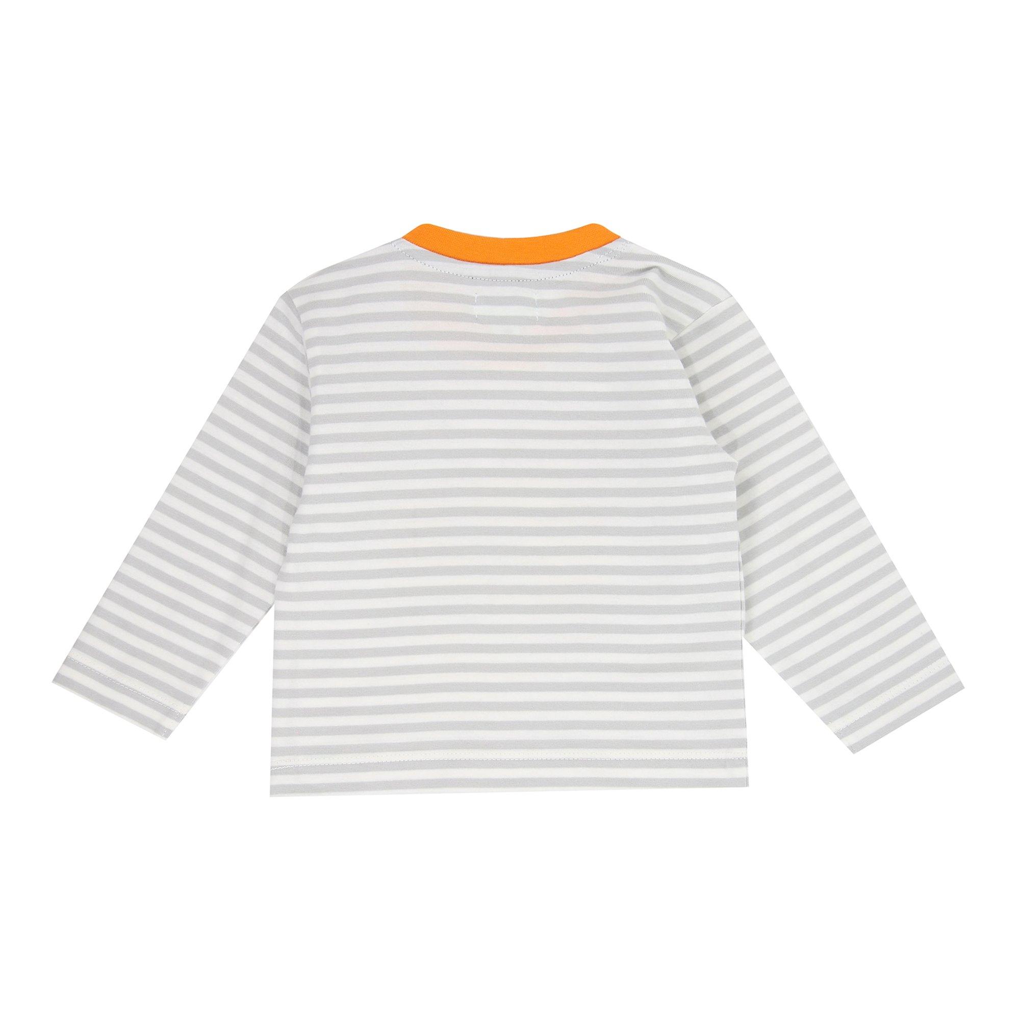 Multi - Lilly and Sid - Pumpkin Ghost Baby Bodysuit - 2