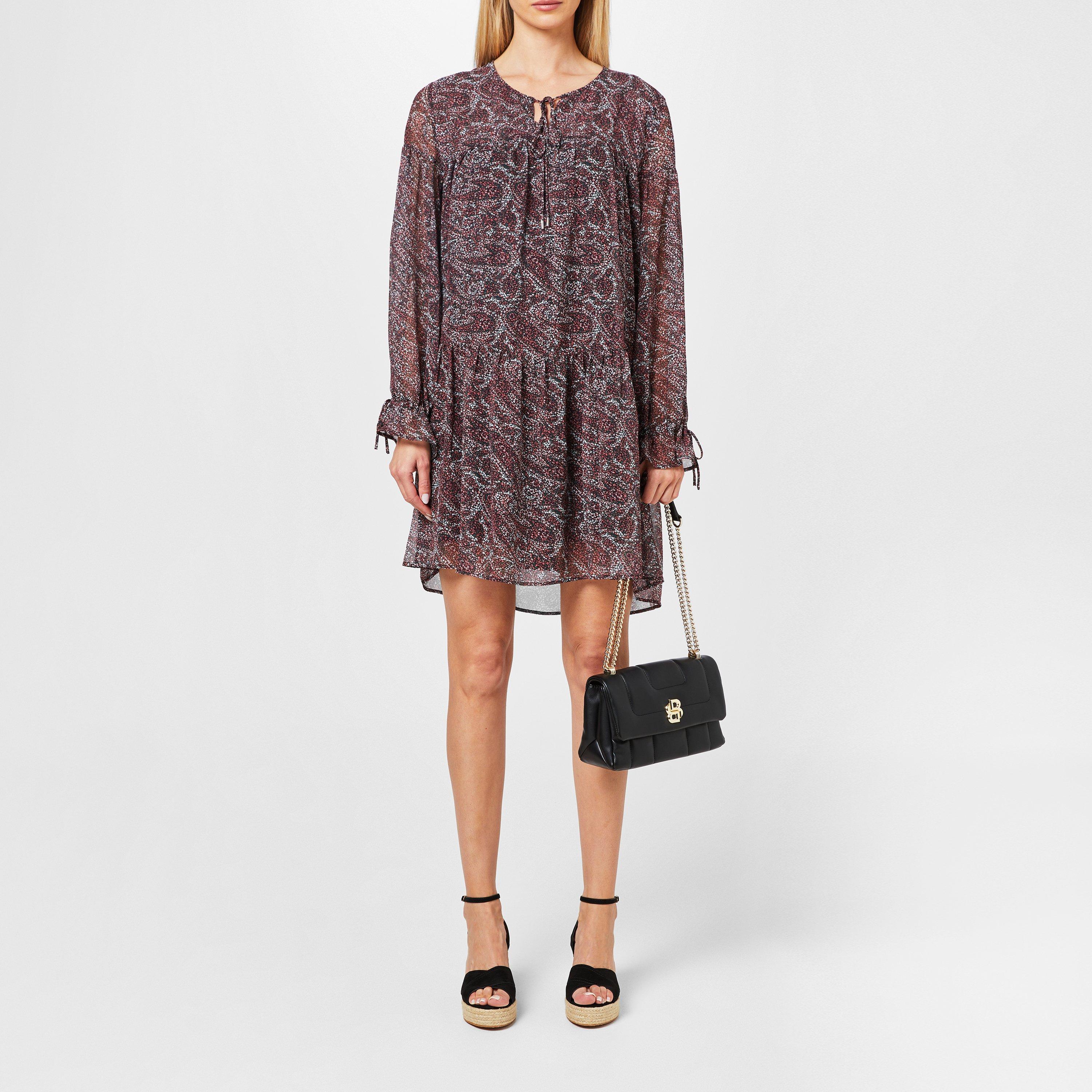 Black - Boss - Women's Double Monogram Shoulder Bag - 10