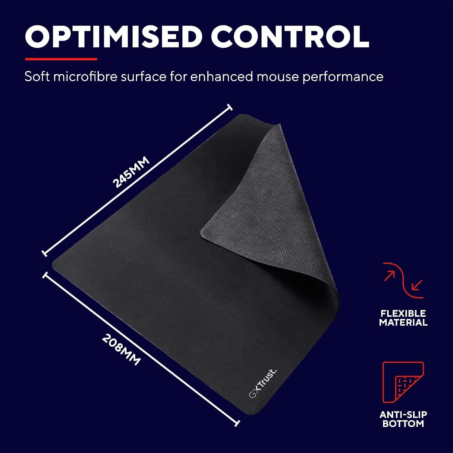 Preto - Trust - GXT 792 Quadrox 4-in-1 Keyboard and Mouse Set - 7