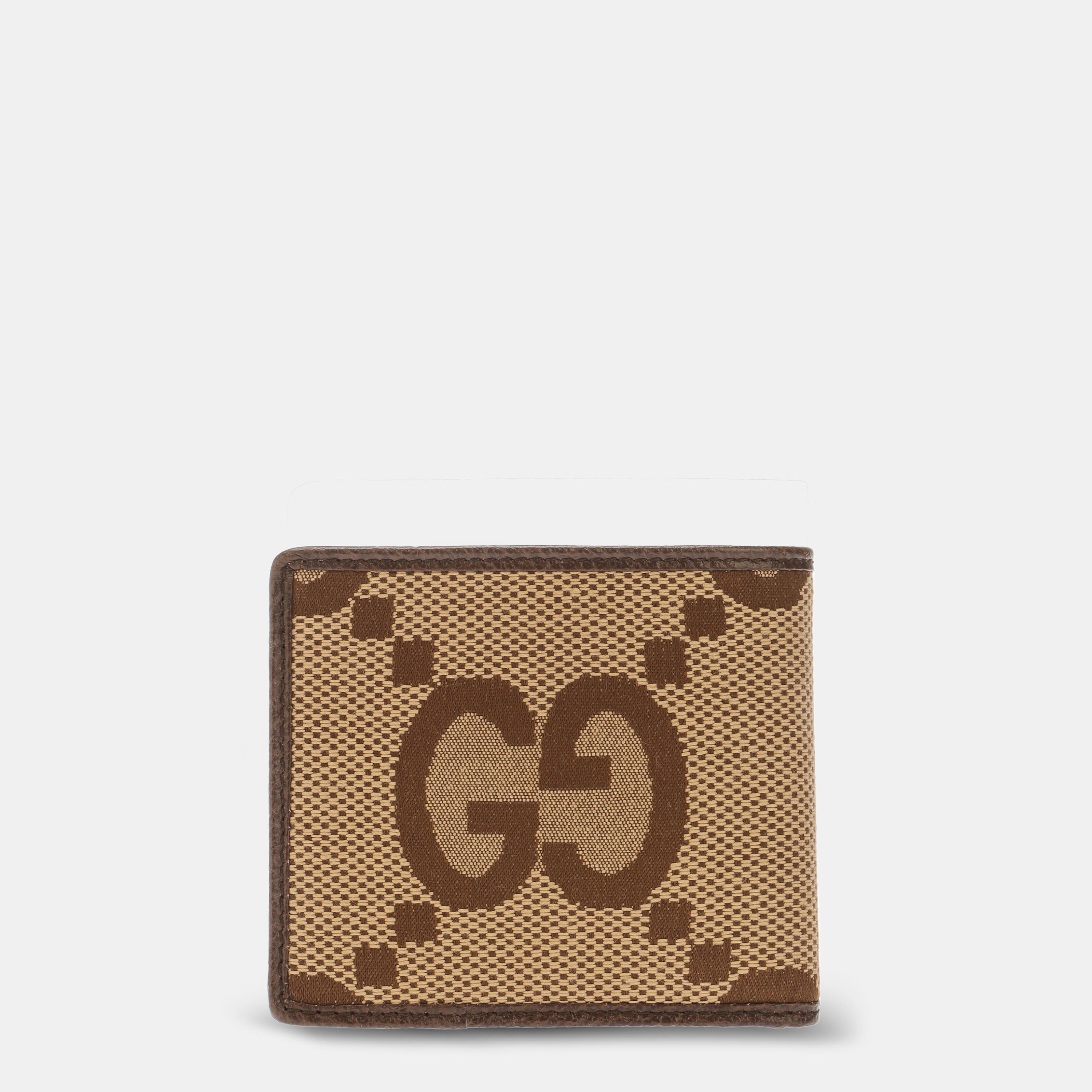 Camel Eboney - Gucci - Men's Billfold Wallet - 2