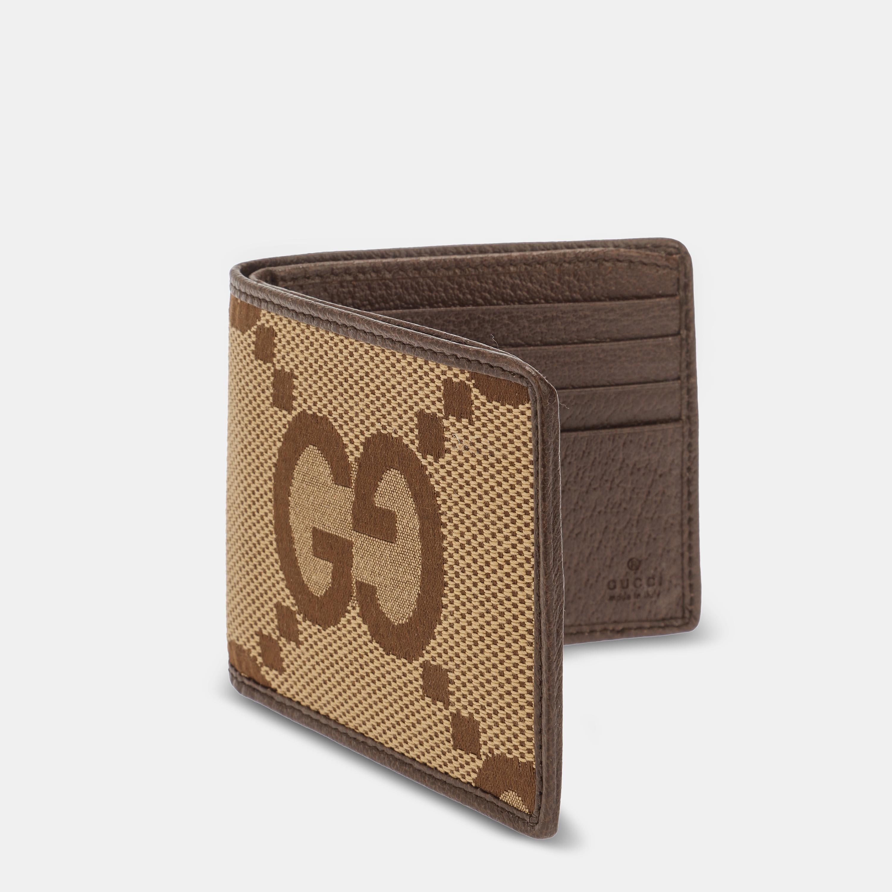 Camel Eboney - Gucci - Men's Billfold Wallet - 3