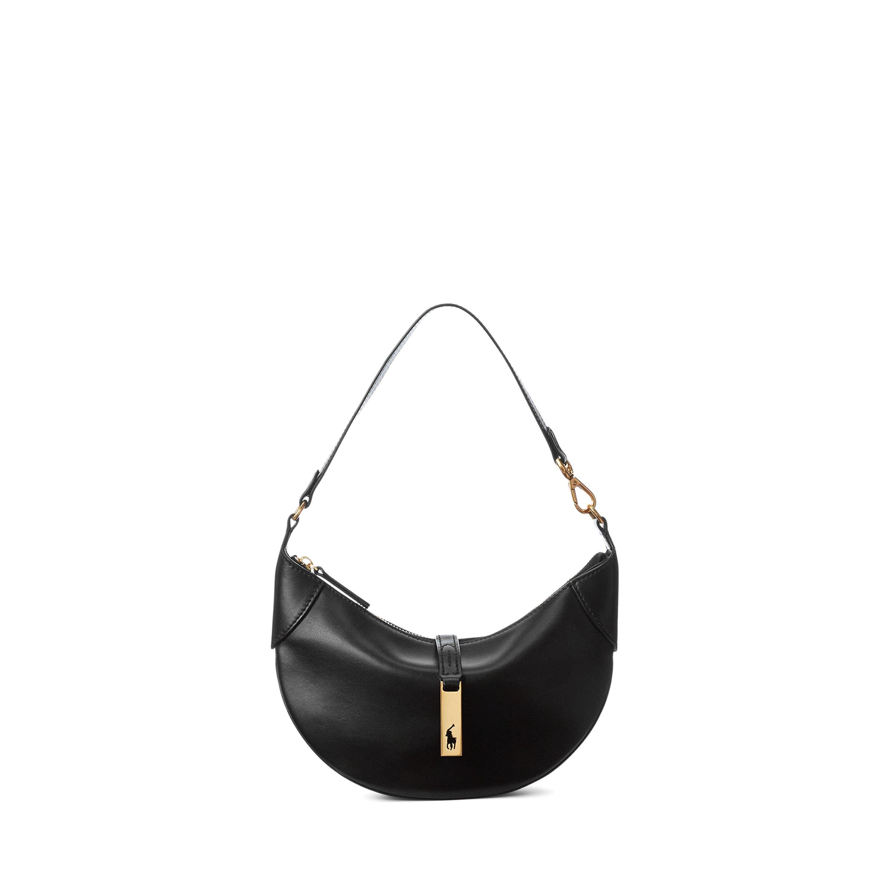 Black - Polo Ralph Lauren - Calfskin Mini Shoulder Bag - 1