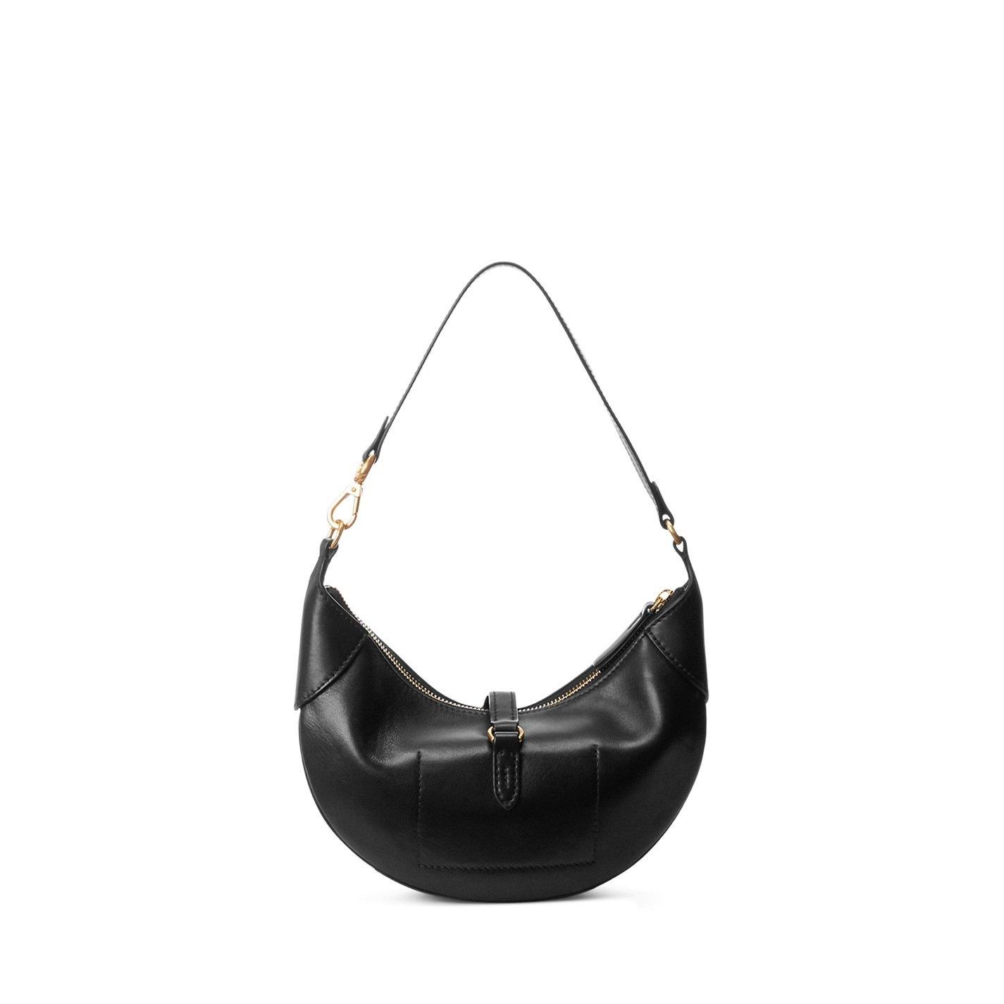 Black - Polo Ralph Lauren - Calfskin Mini Shoulder Bag - 3