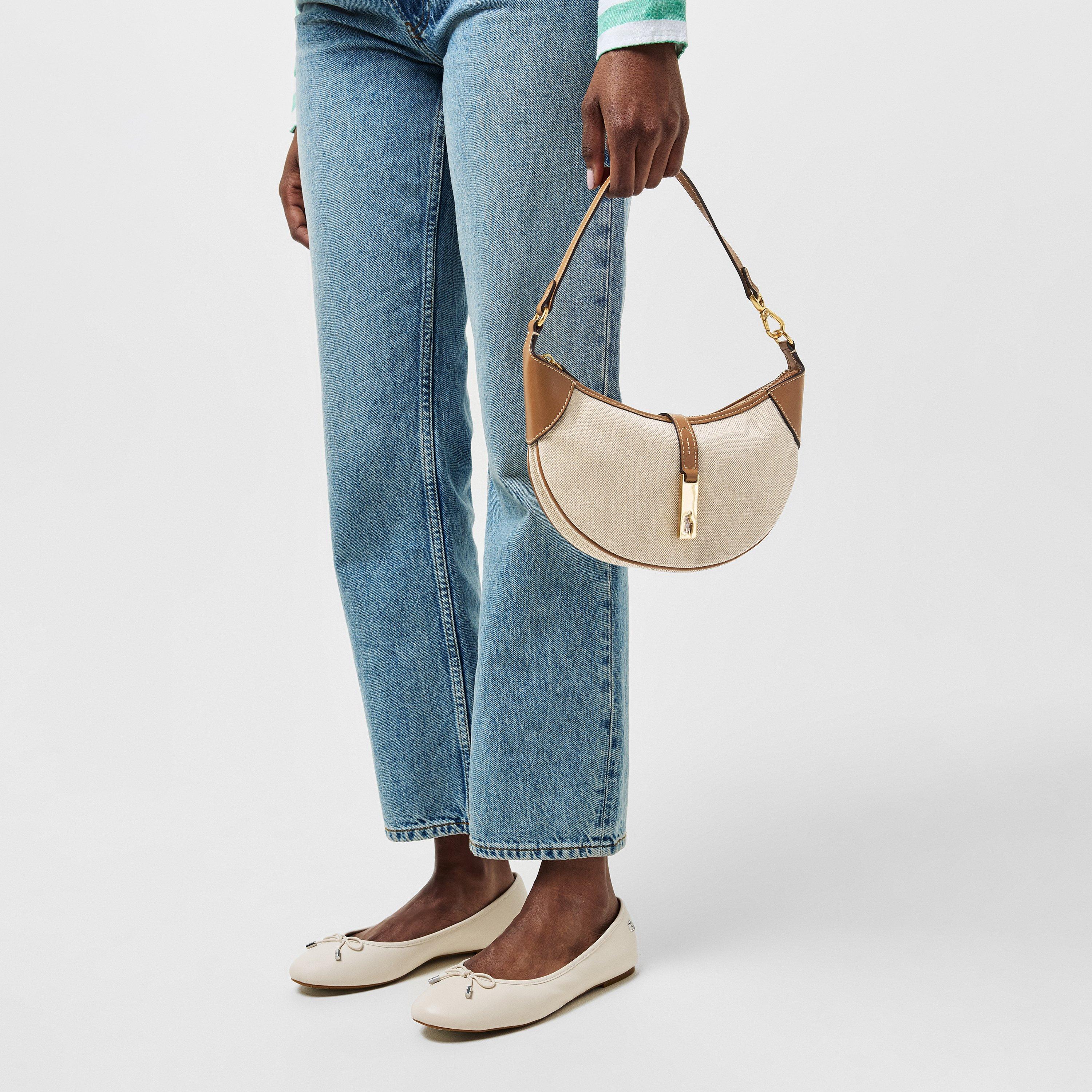 Natural Tan - Polo Ralph Lauren - Calfskin Mini Shoulder Bag - 3