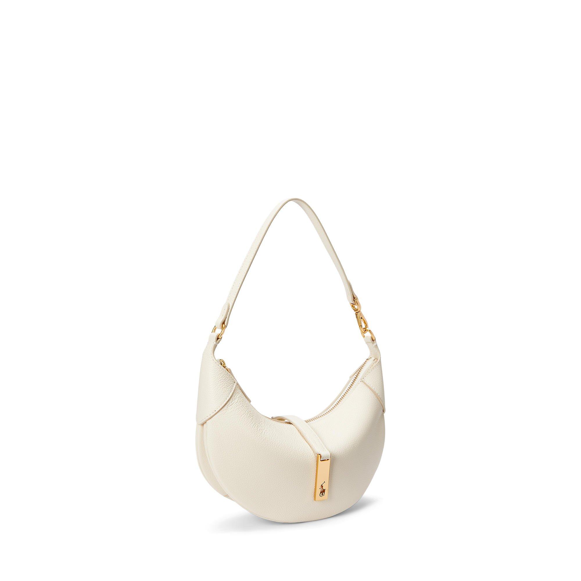 Ivory - Polo Ralph Lauren - Calfskin Mini Shoulder Bag - 4