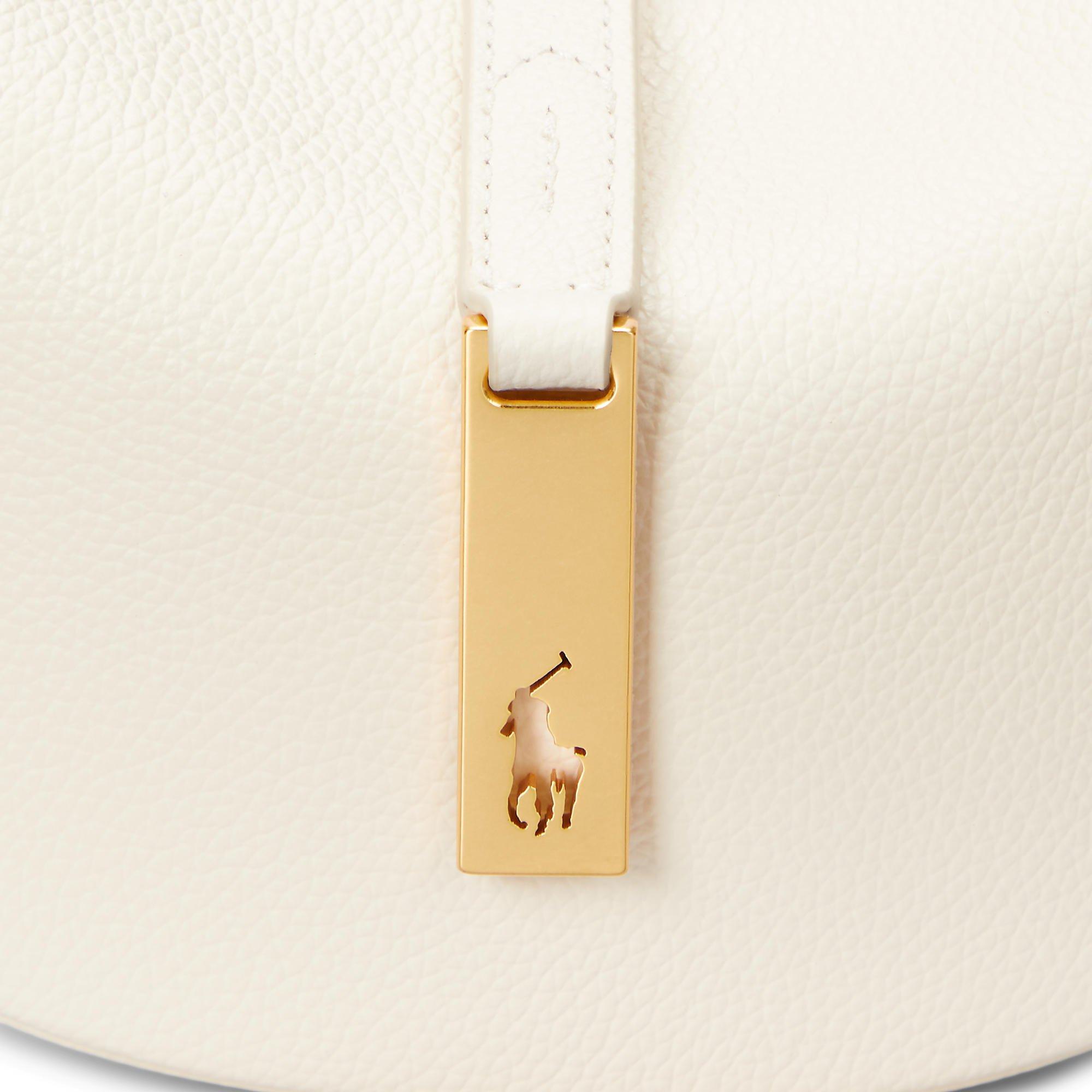 Ivory - Polo Ralph Lauren - Calfskin Mini Shoulder Bag - 5