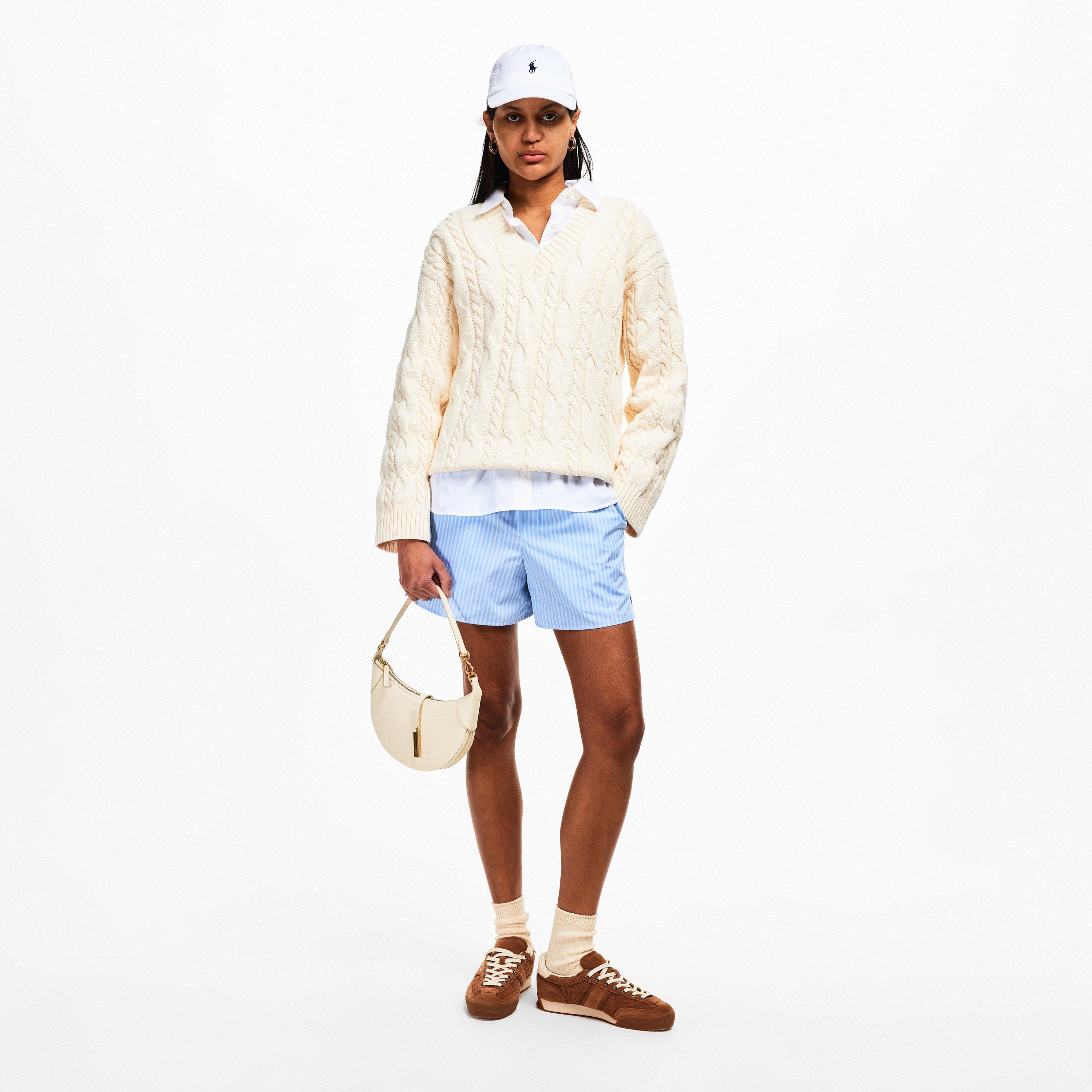 Ivory - Polo Ralph Lauren - Calfskin Mini Shoulder Bag - 7