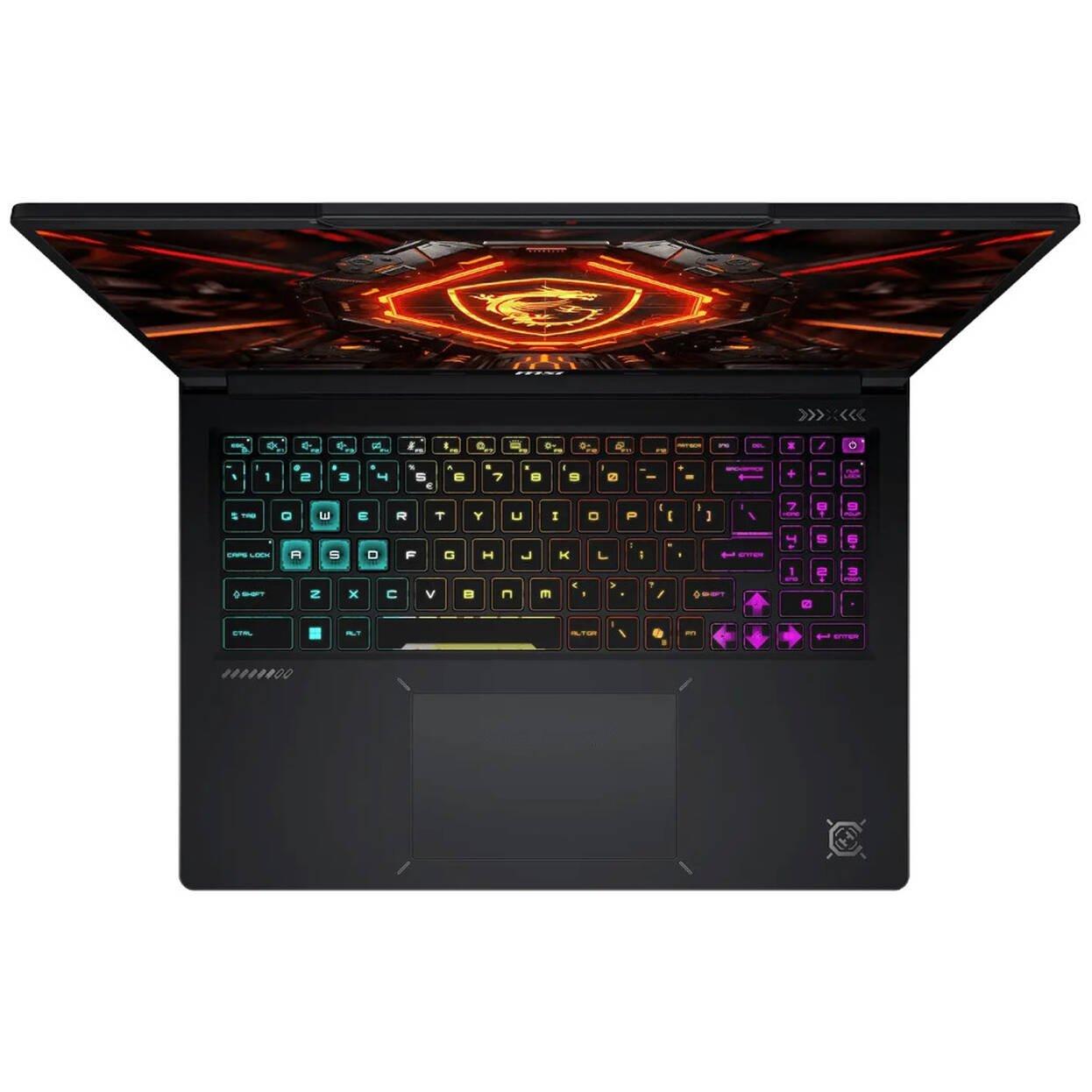 Zwart - MSI - MSI Crosshair 16 HX 16 QHD+ 240Hz Gaming Laptop - i9-14900HX 16GB RAM 1TB SSD RTX 5060 - 2