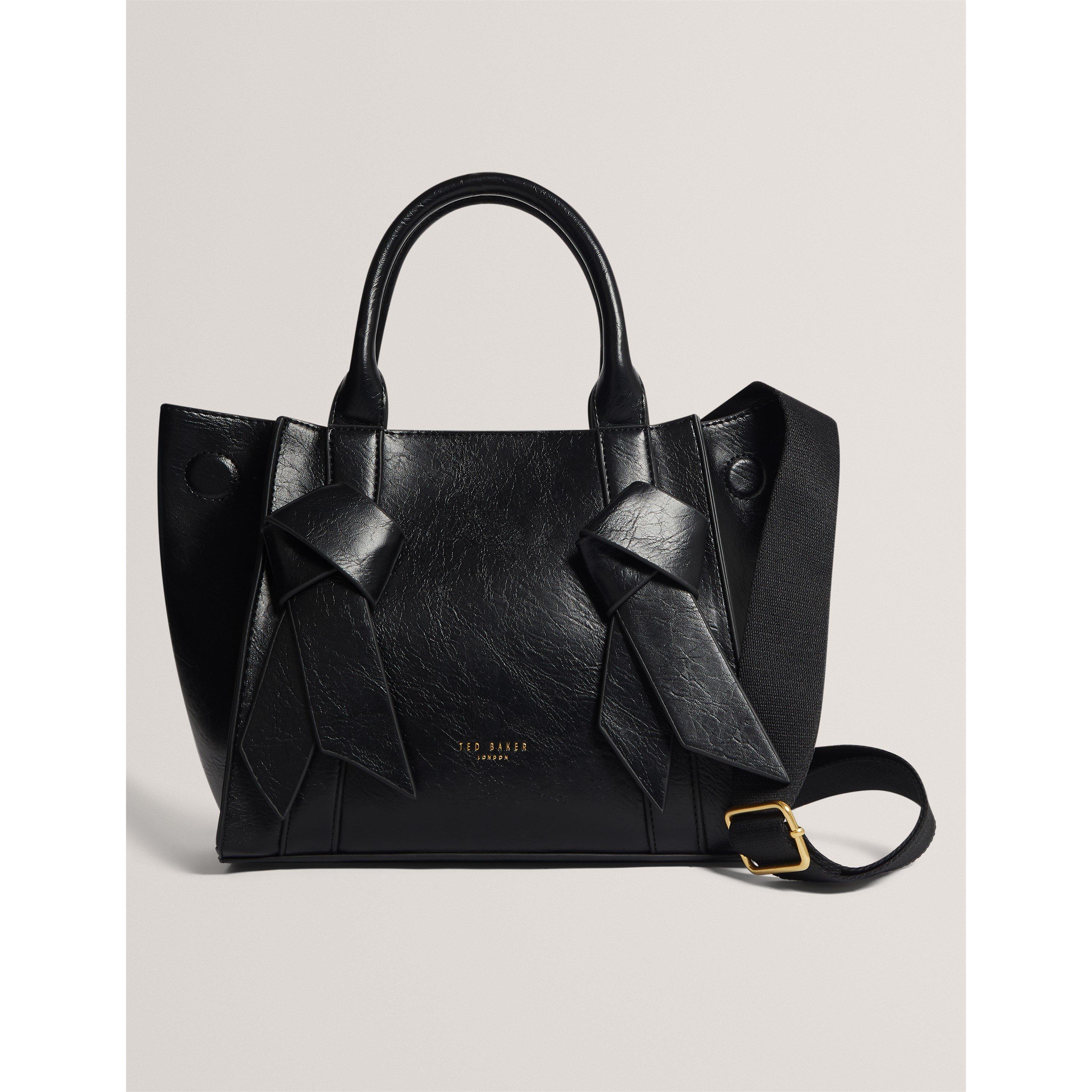 Black - Ted Baker - Ted Bow Medium Tote Ld71 - 1